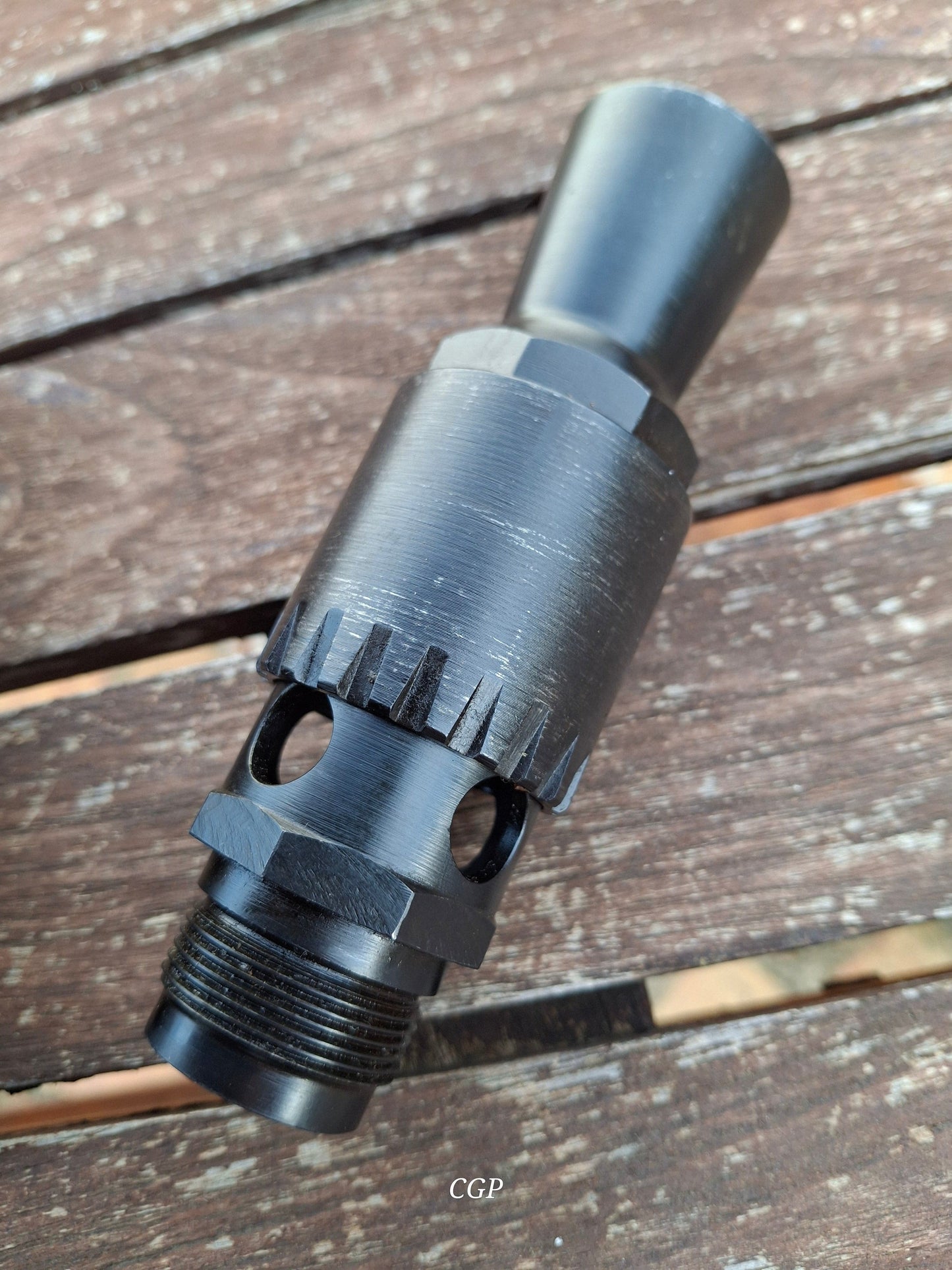 CGP MG34 Mündungsfeuerdämpfer mit Petroleumbüchse WK2