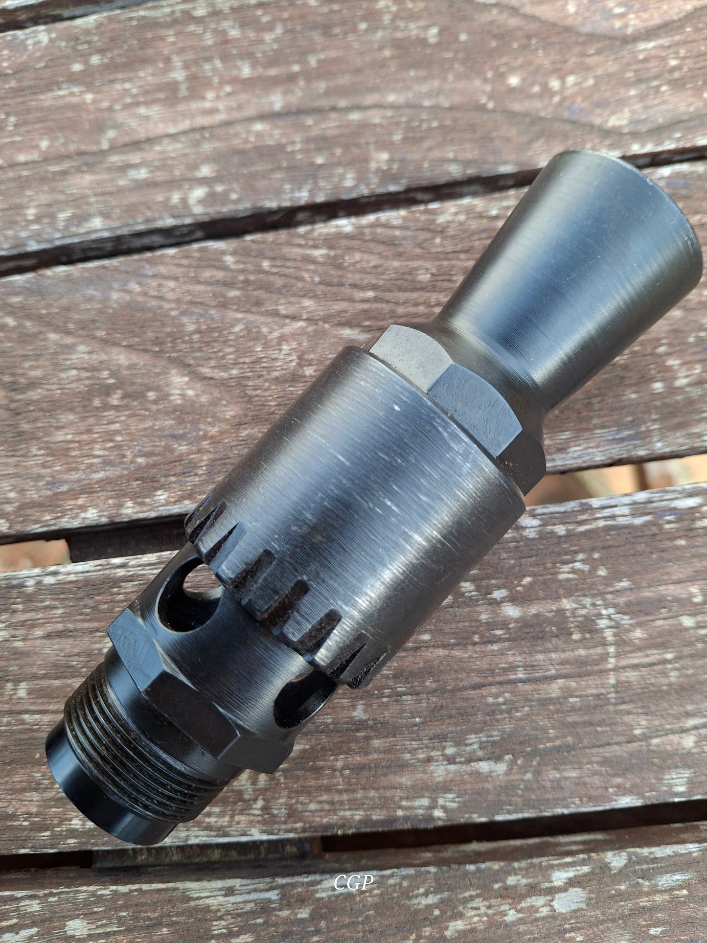 CGP MG34 Mündungsfeuerdämpfer mit Petroleumbüchse WK2