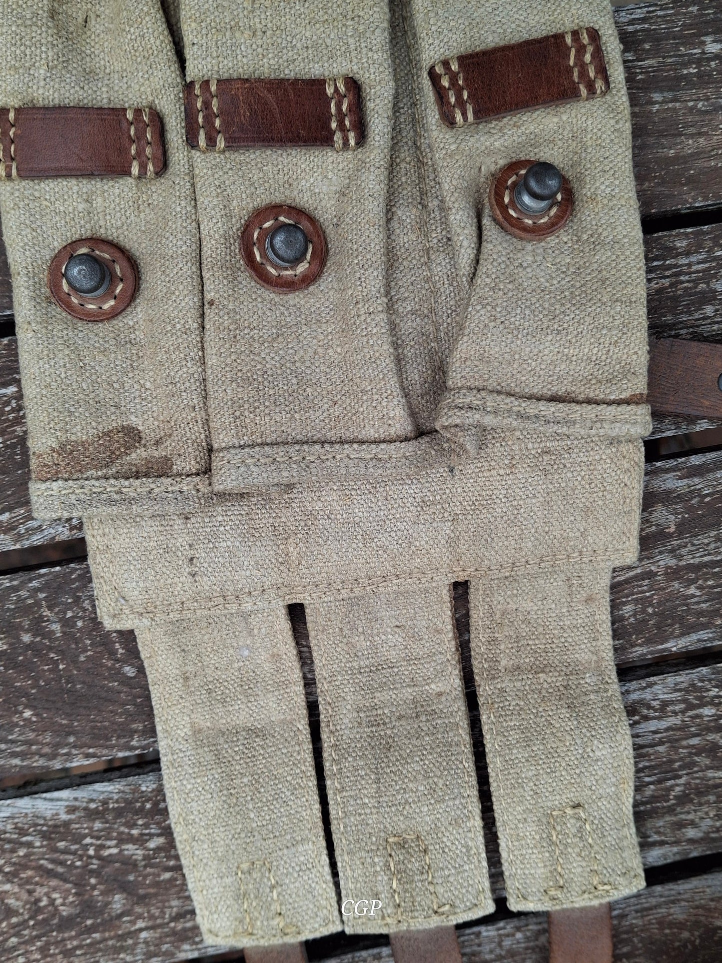 CGP MP38 / MP40 Magazintaschen Paar - Original WK2