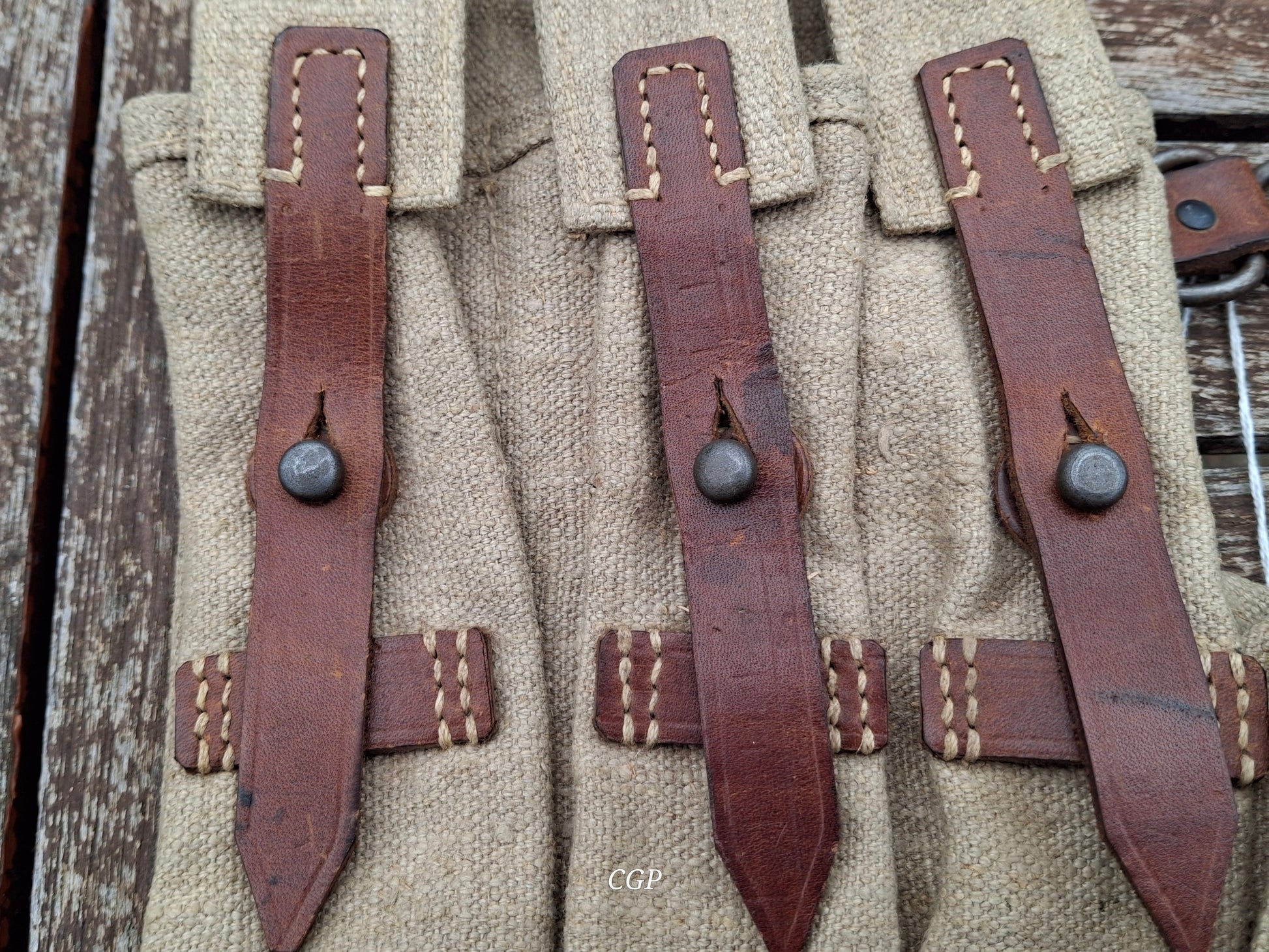 CGP MP38 / MP40 Magazintaschen Paar - Original WK2