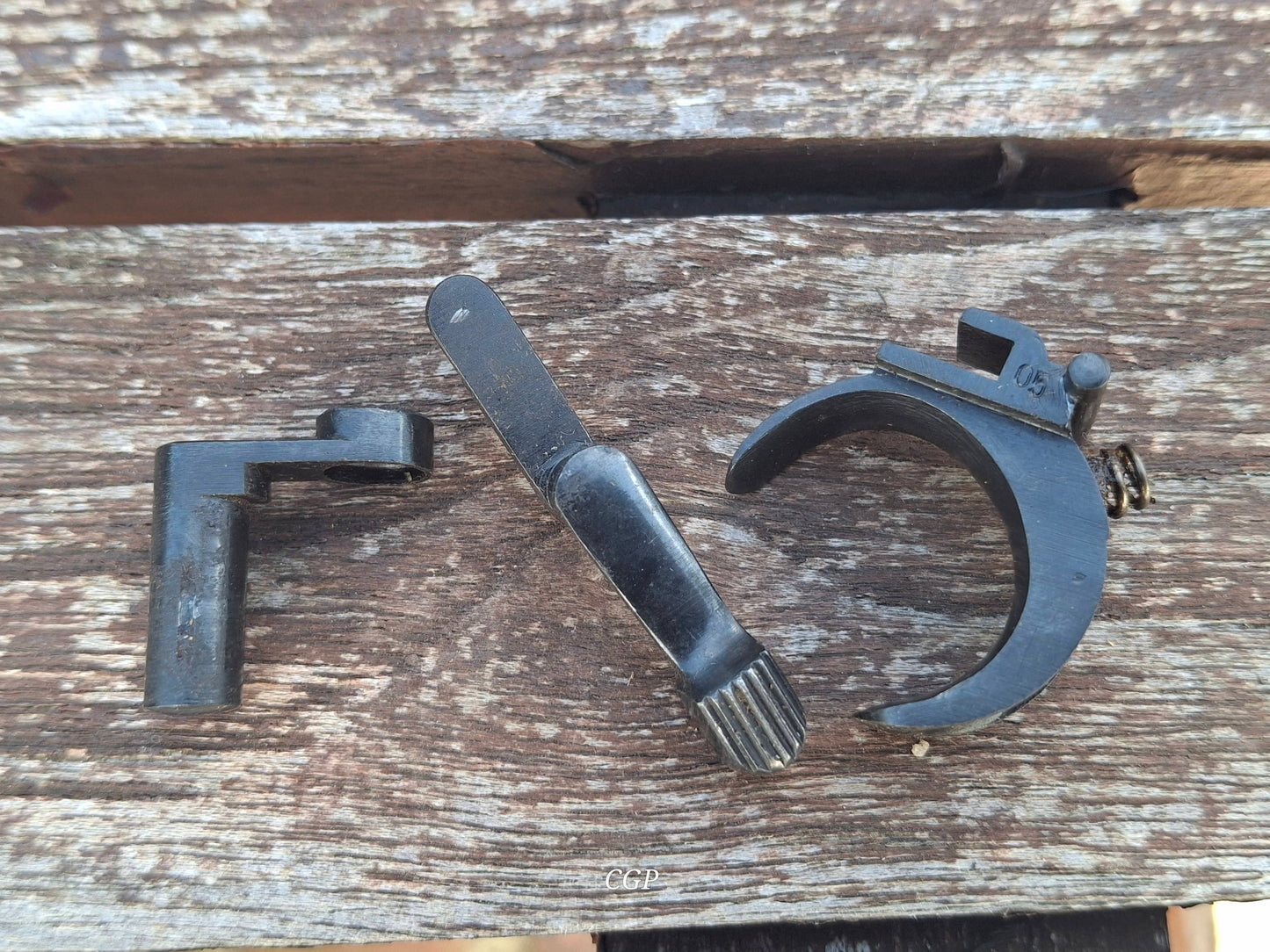 CGP P08 Ersatzteile Set - nummerngleich - Abzug , Riegel , Sicherung  #5