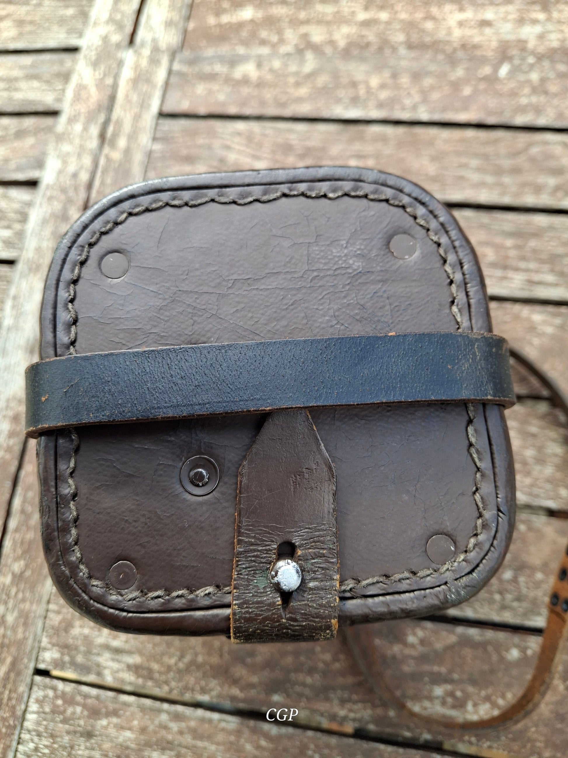 CGP Richtkreis 31 RK31 Leder Transportbehälter - Original WK2