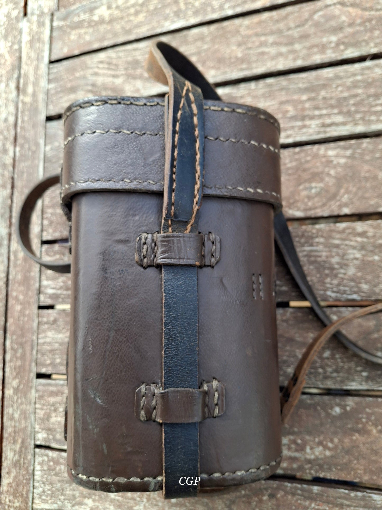 CGP Richtkreis 31 RK31 Leder Transportbehälter - Original WK2