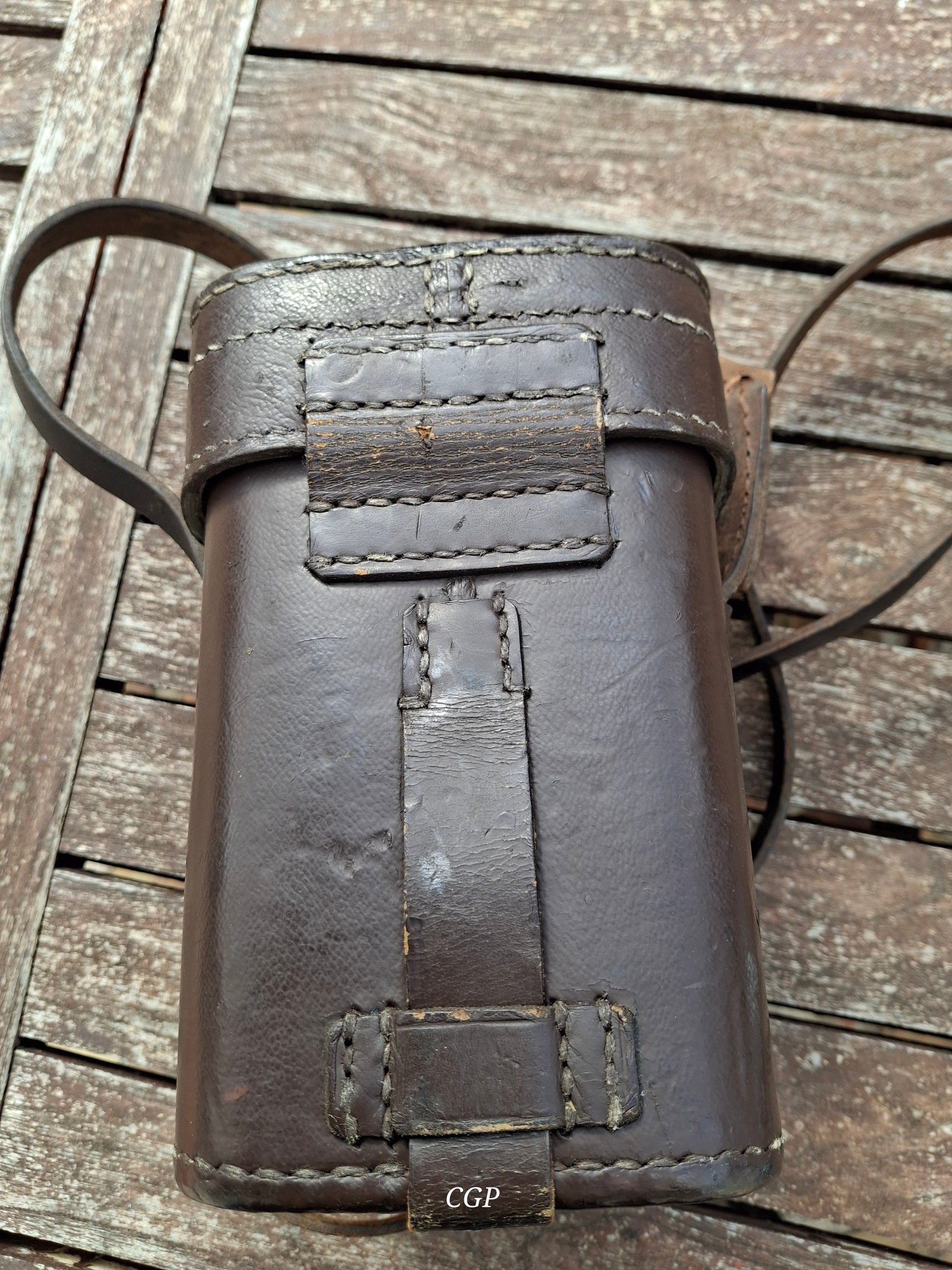 CGP Richtkreis 31 RK31 Leder Transportbehälter - Original WK2