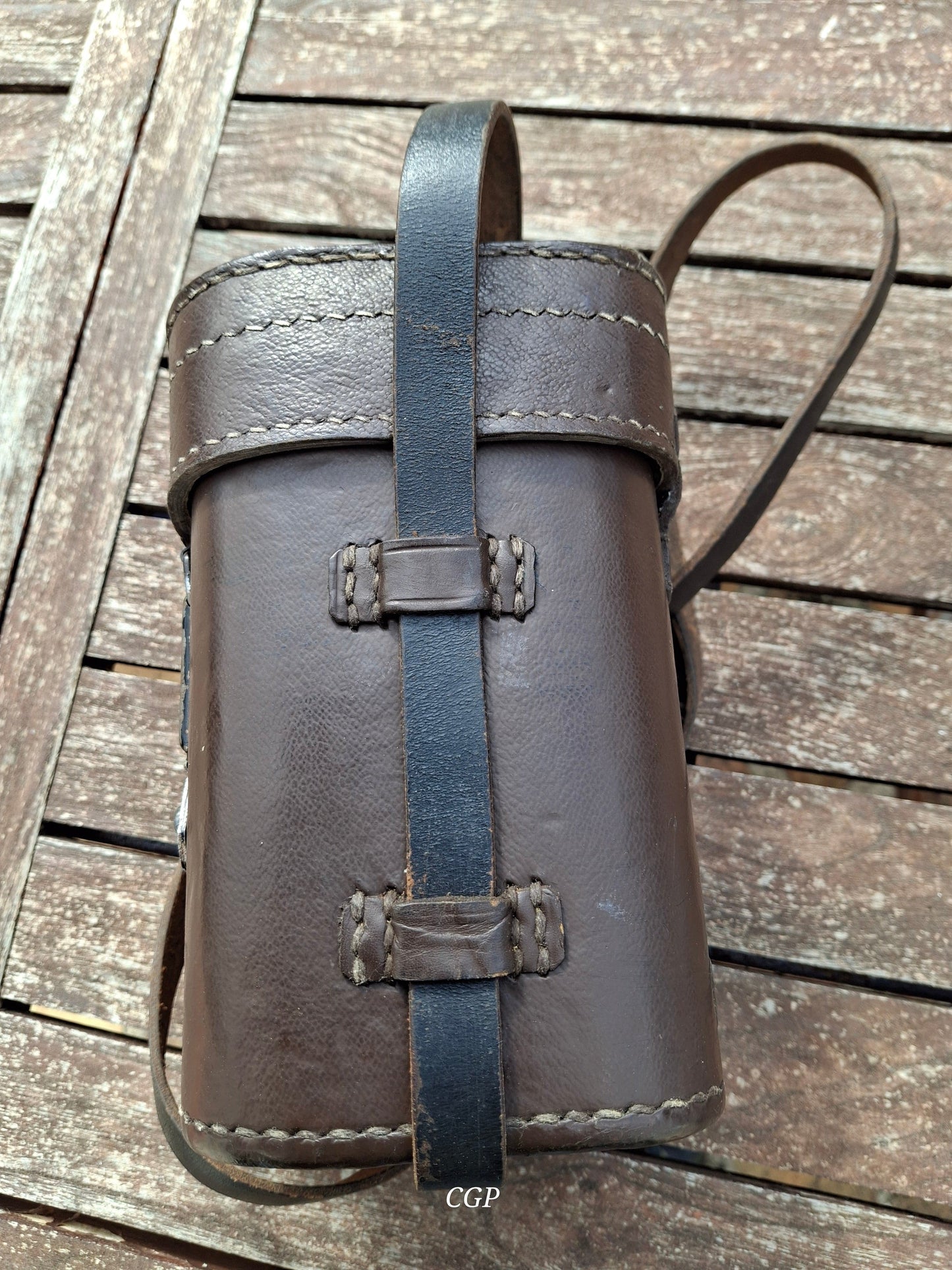 CGP Richtkreis 31 RK31 Leder Transportbehälter - Original WK2