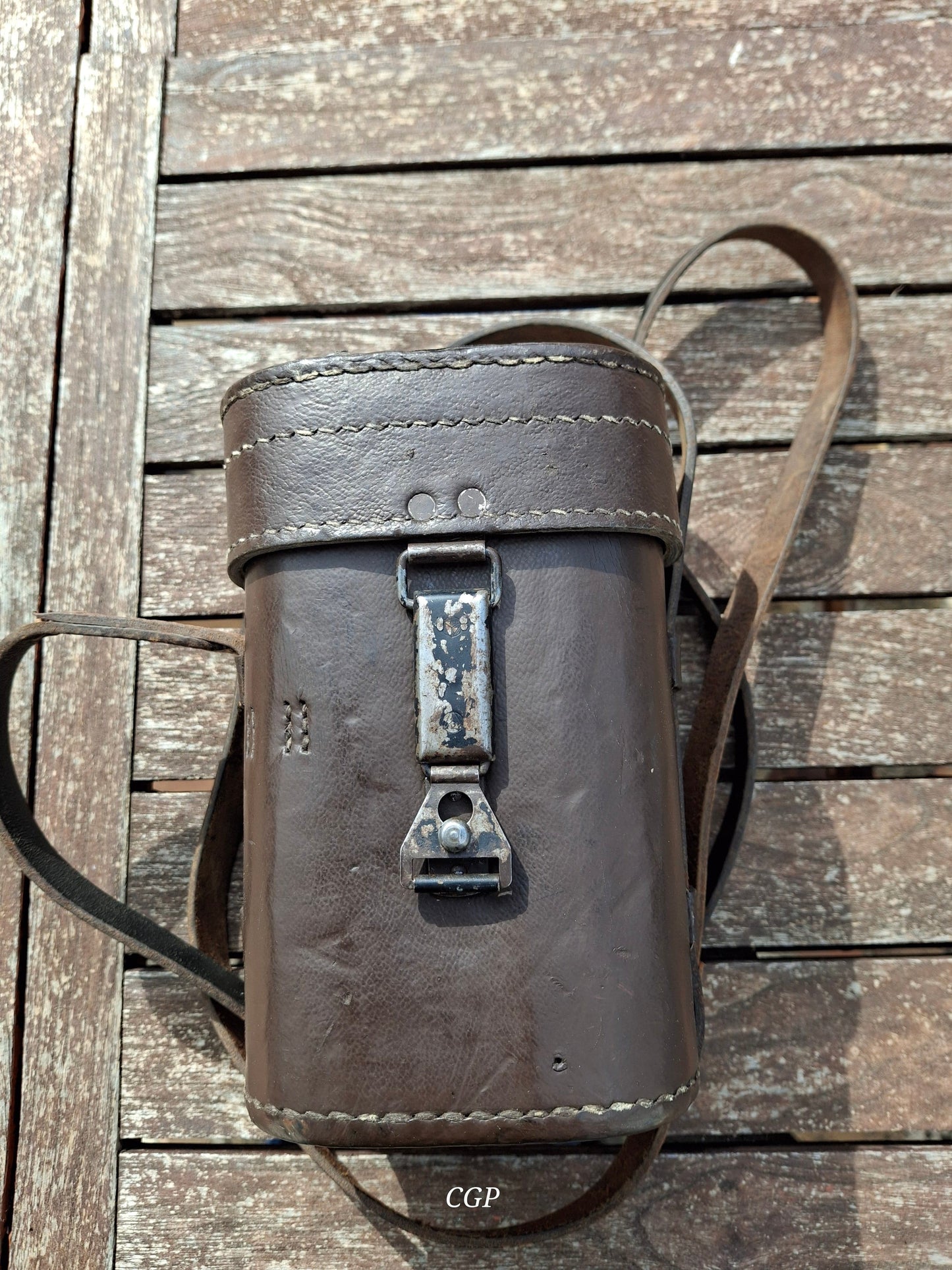 CGP Richtkreis 31 RK31 Leder Transportbehälter - Original WK2