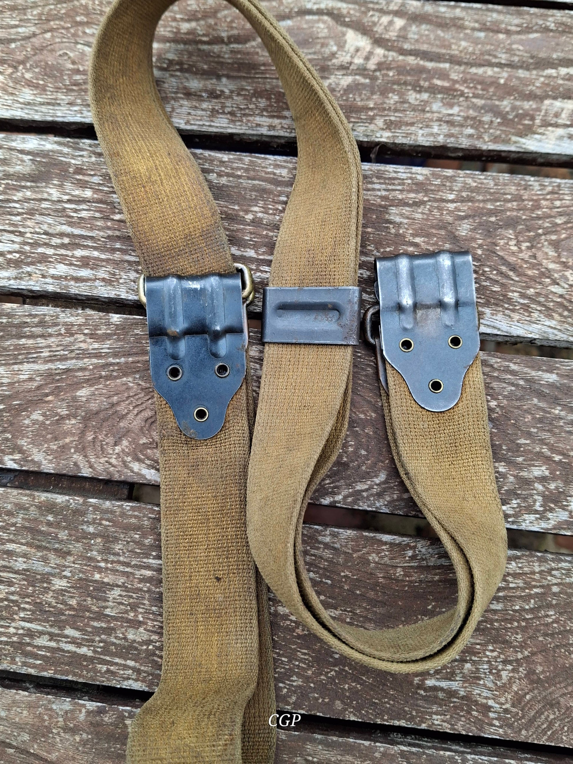 CGP Thompson MP Trageriemen - tan Nobuckl - original WK2