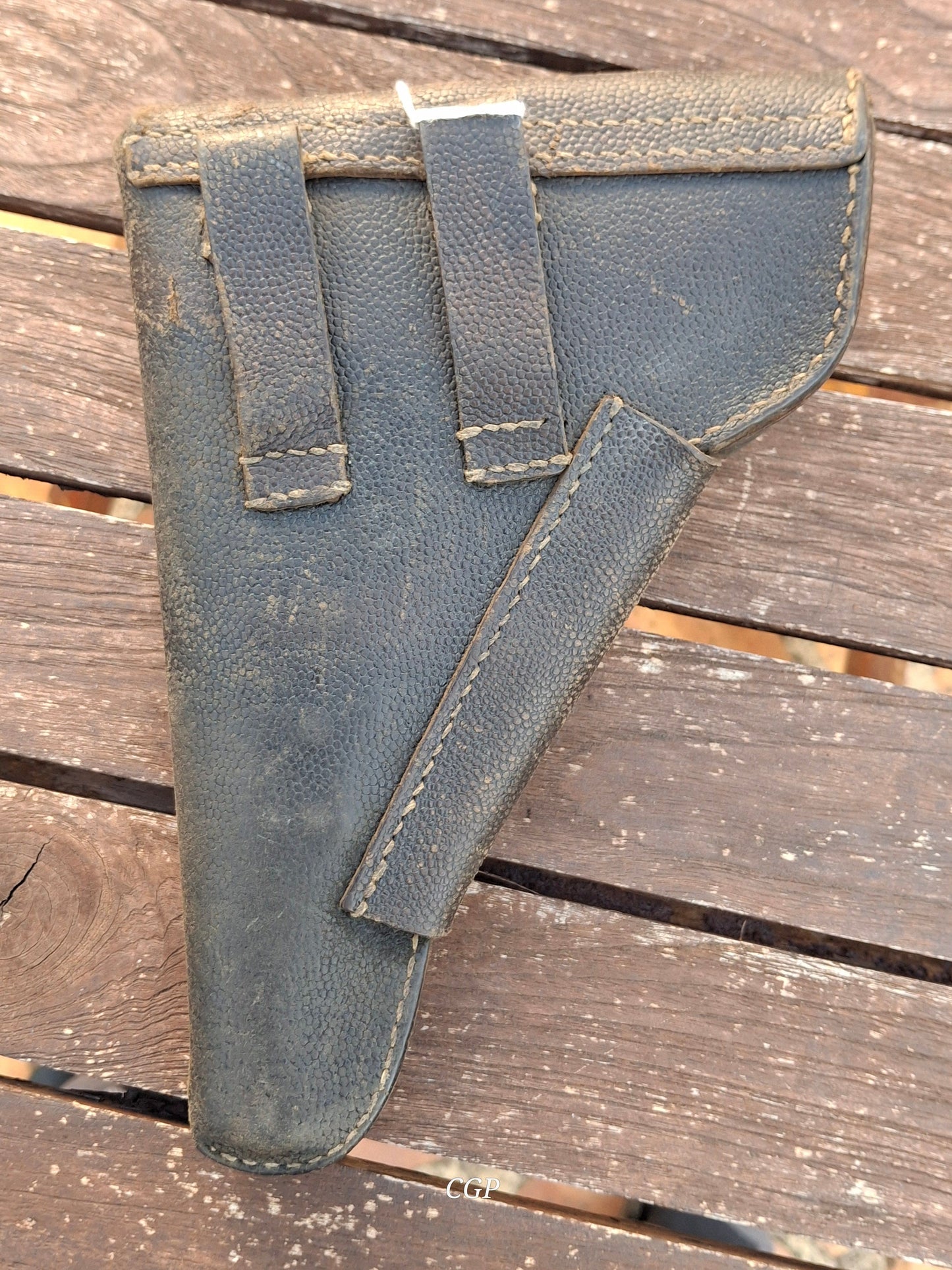 CGP Walther P38 / P08 Pistolentasche / Holster - DDR Einheitstasche 50er Jahre