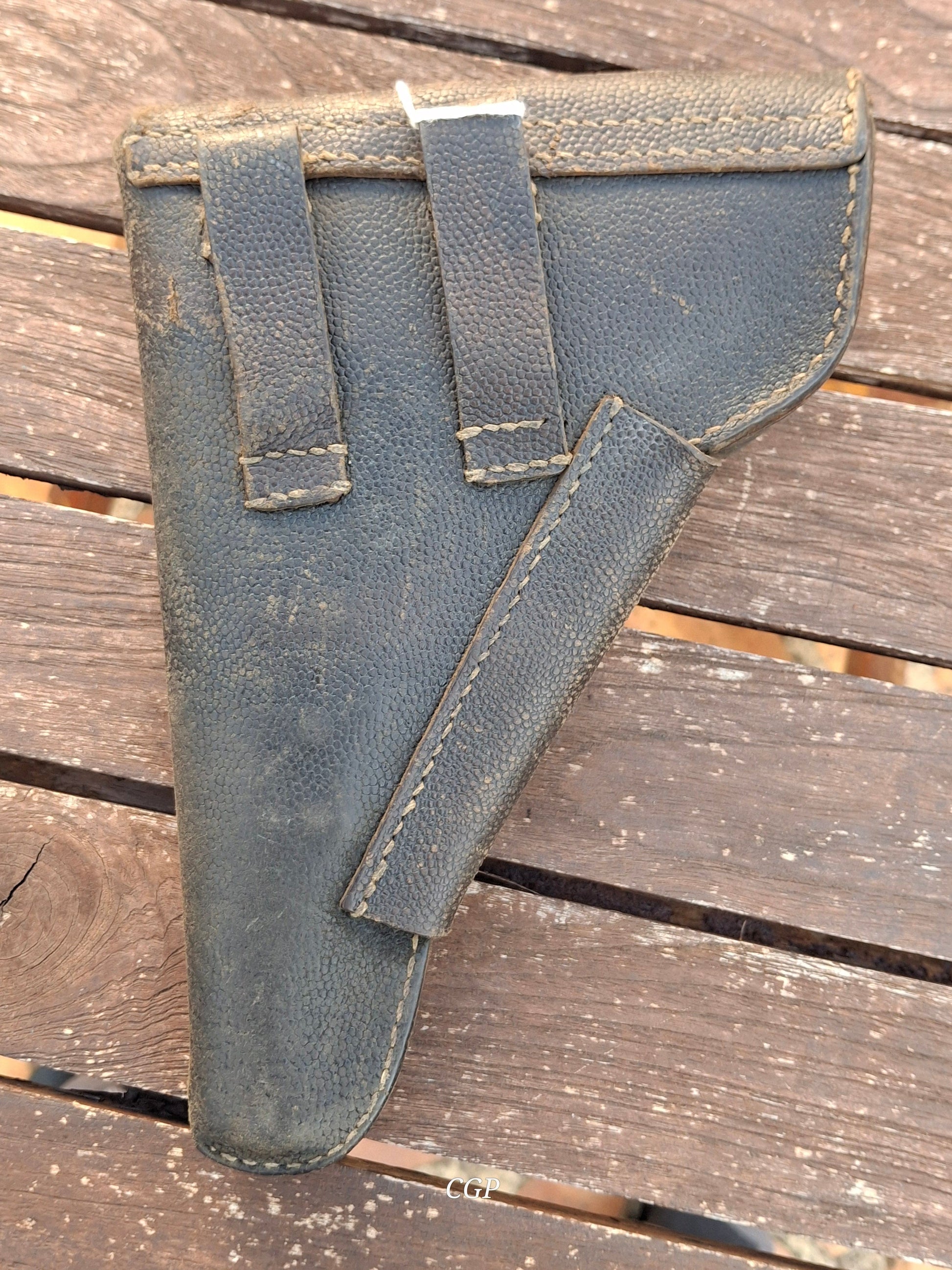 CGP Walther P38 / P08 Pistolentasche / Holster - DDR Einheitstasche 50er Jahre