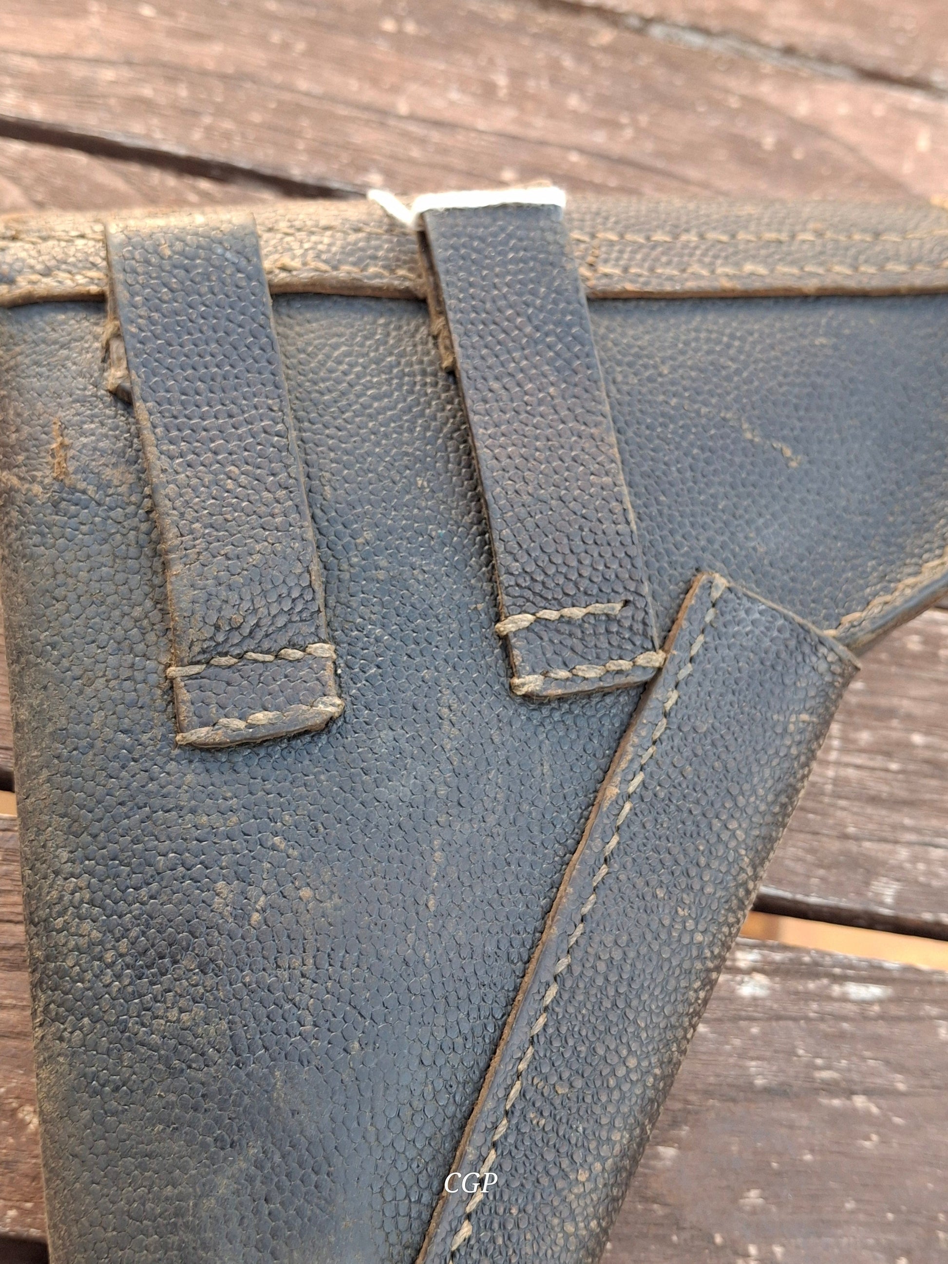 CGP Walther P38 / P08 Pistolentasche / Holster - DDR Einheitstasche 50er Jahre