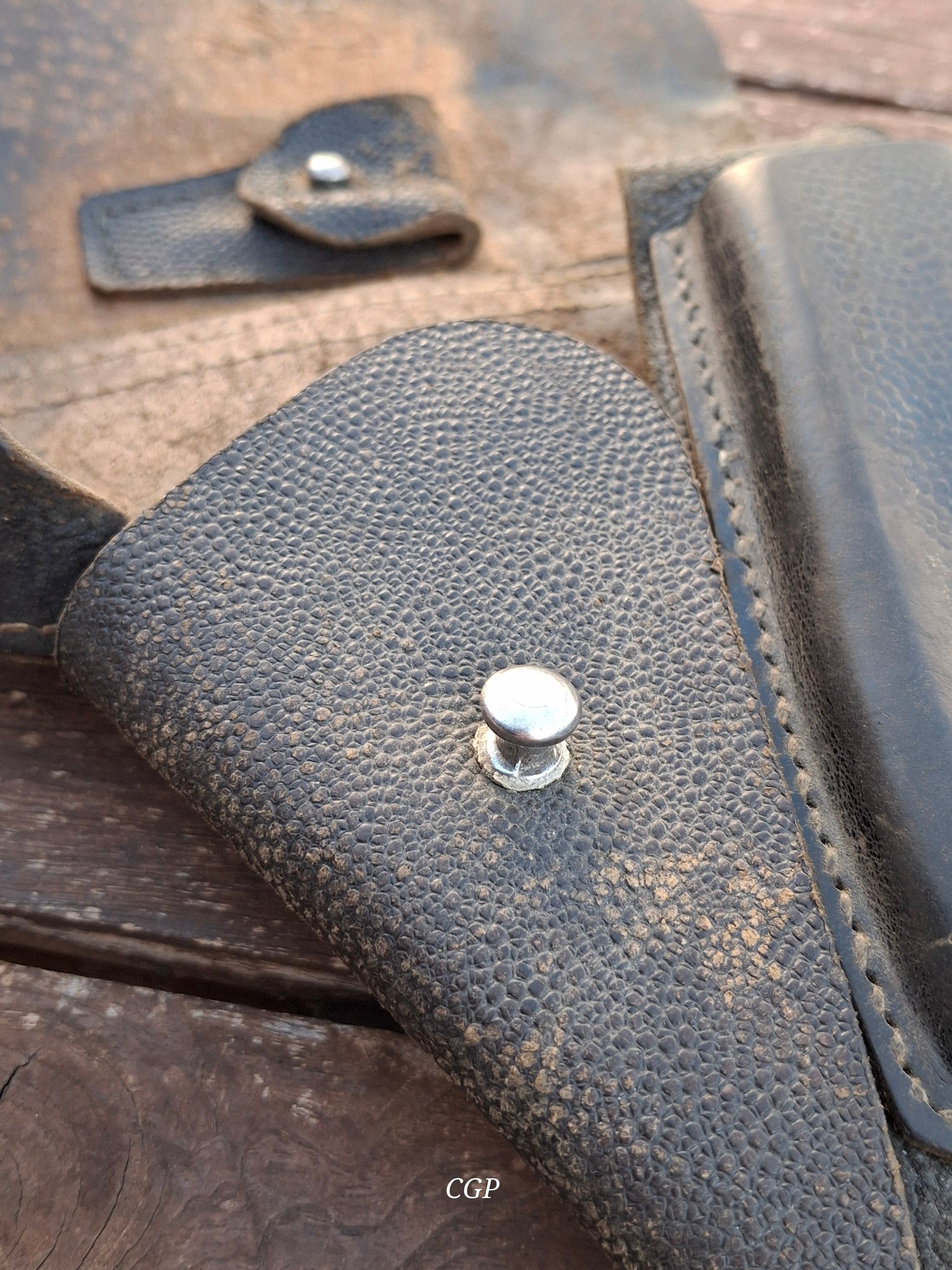 CGP Walther P38 / P08 Pistolentasche / Holster - DDR Einheitstasche 50er Jahre
