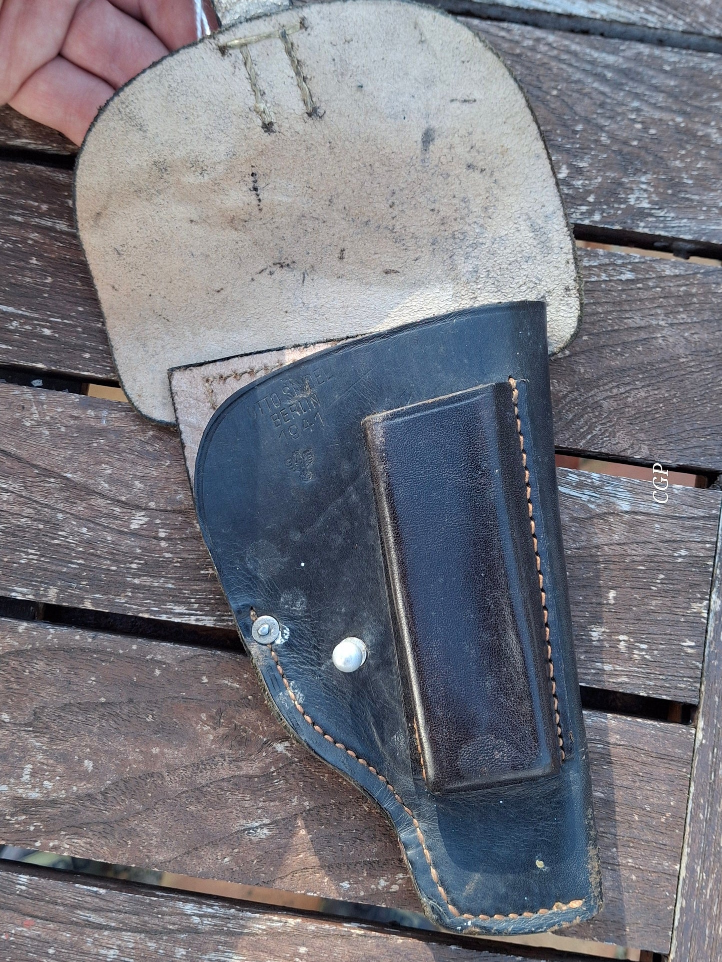 CGP Walther PP Pistolentasche Polizei 1941 - Original WK2