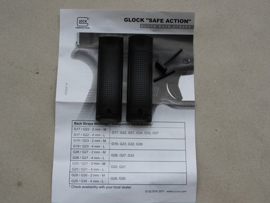 Glock Glock 17/22 Griffrücken Set - Back Straps