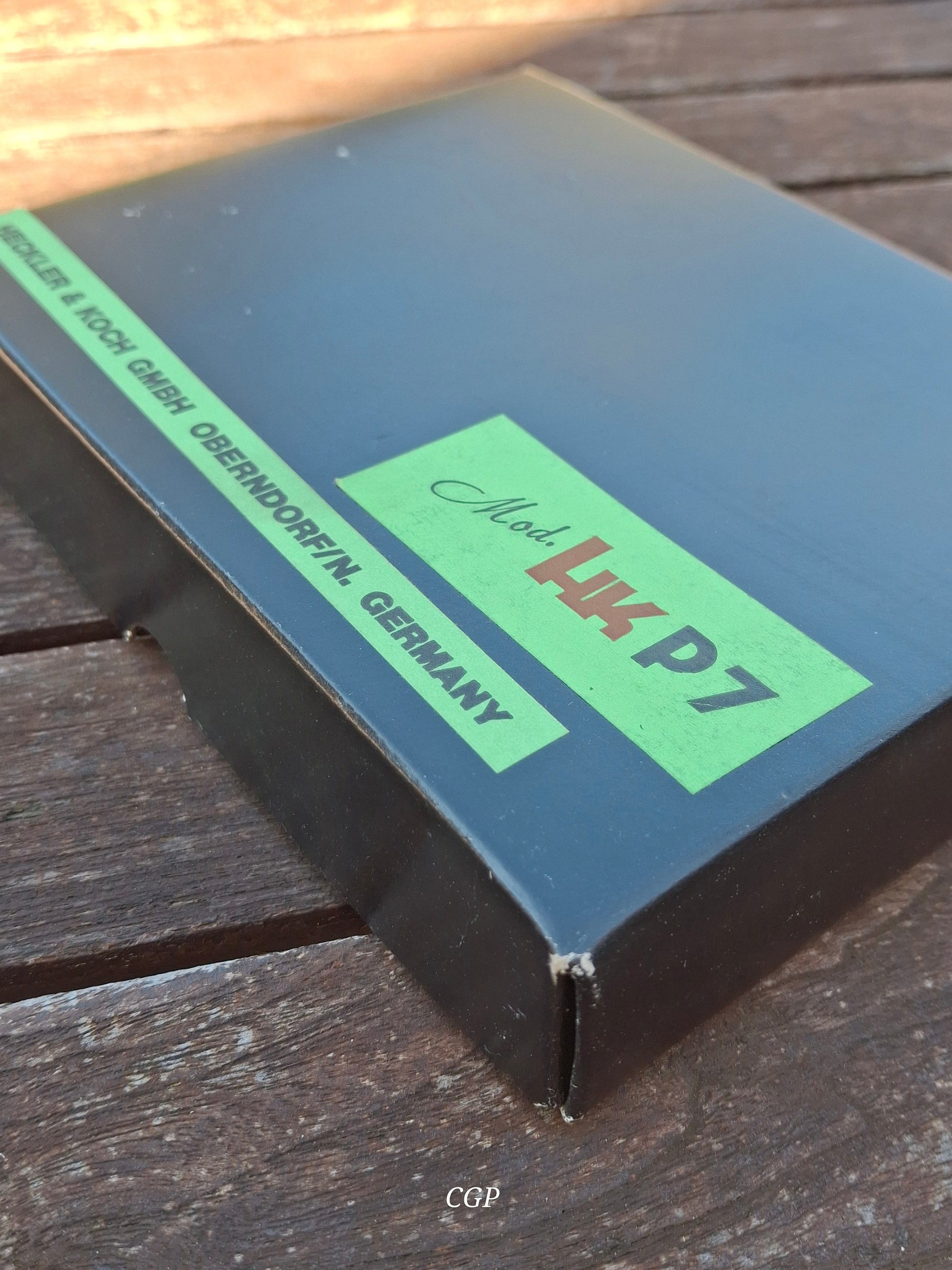 Heckler & Koch Heckler & Koch H&K P7 M8 / PSP Pistolenschachtel , Pappe - Rarität