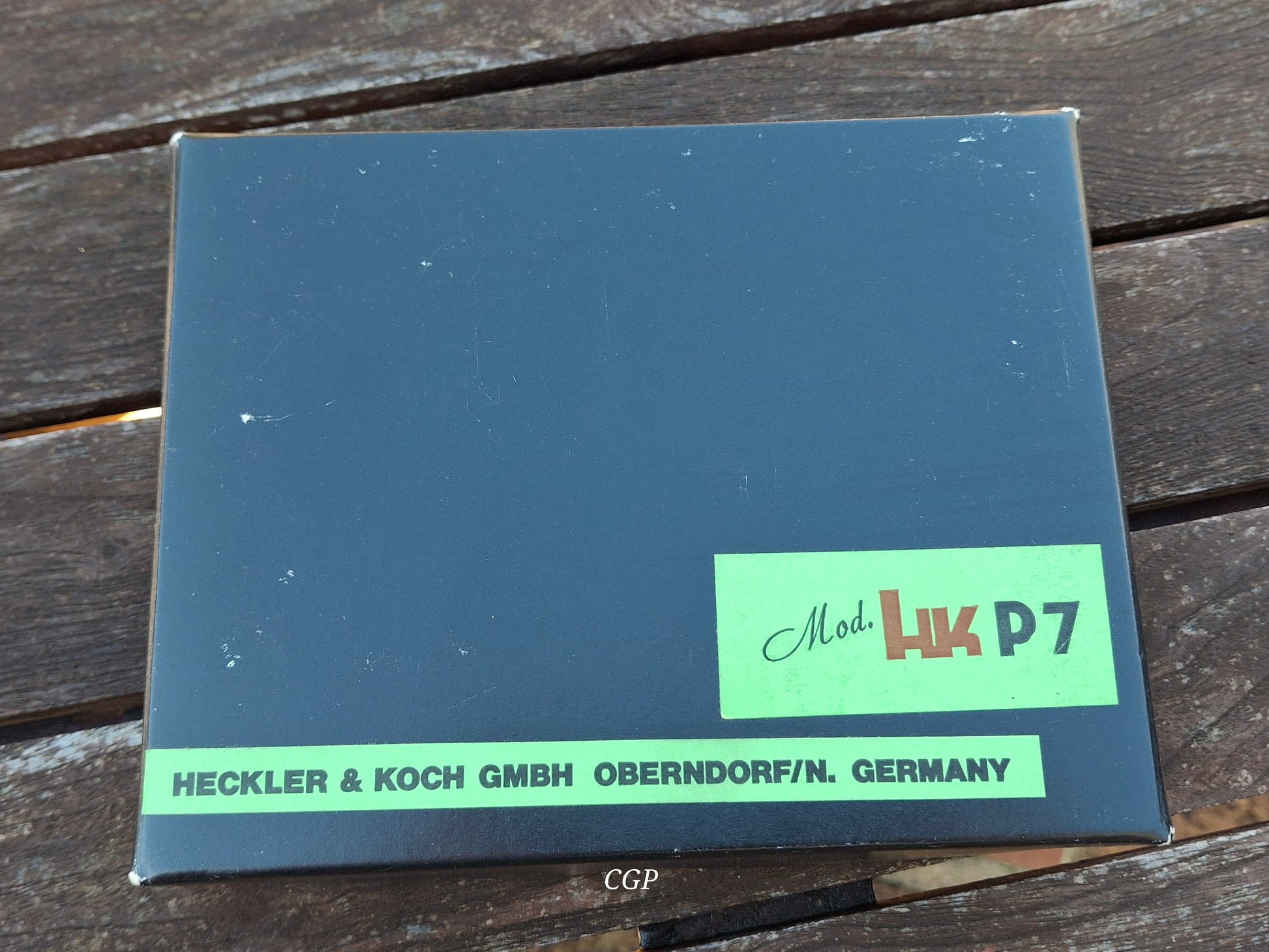 Heckler & Koch Heckler & Koch H&K P7 M8 / PSP Pistolenschachtel , Pappe - Rarität