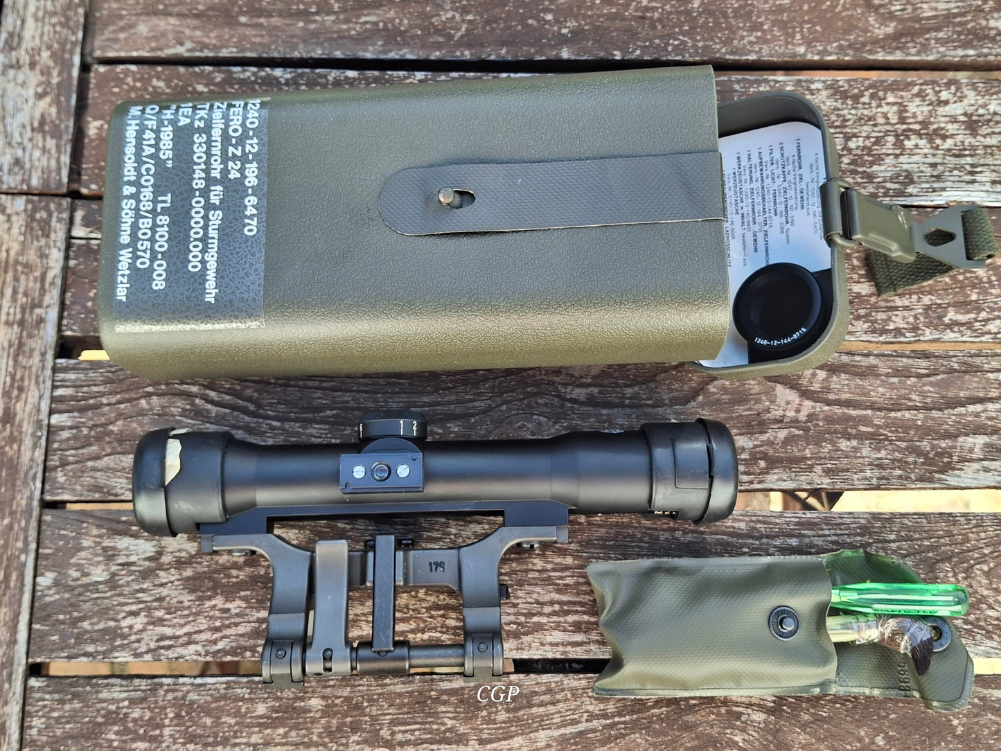 Hensoldt G3 Z24 Zielfernrohr Hensoldt 3. Modell , komplett unbenutzt