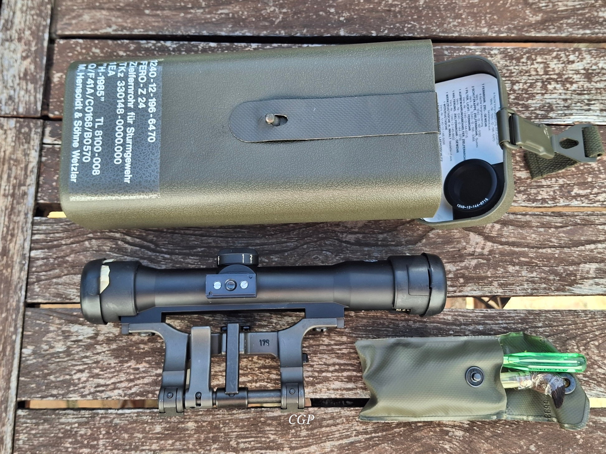 Hensoldt G3 Z24 Zielfernrohr Hensoldt 3. Modell , komplett unbenutzt