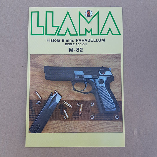 Waffenteile Anleitung Llama Pistole 9mm M-82