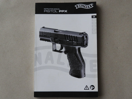 Waffenteile Anleitung Walther PPX - fabrikneu & original