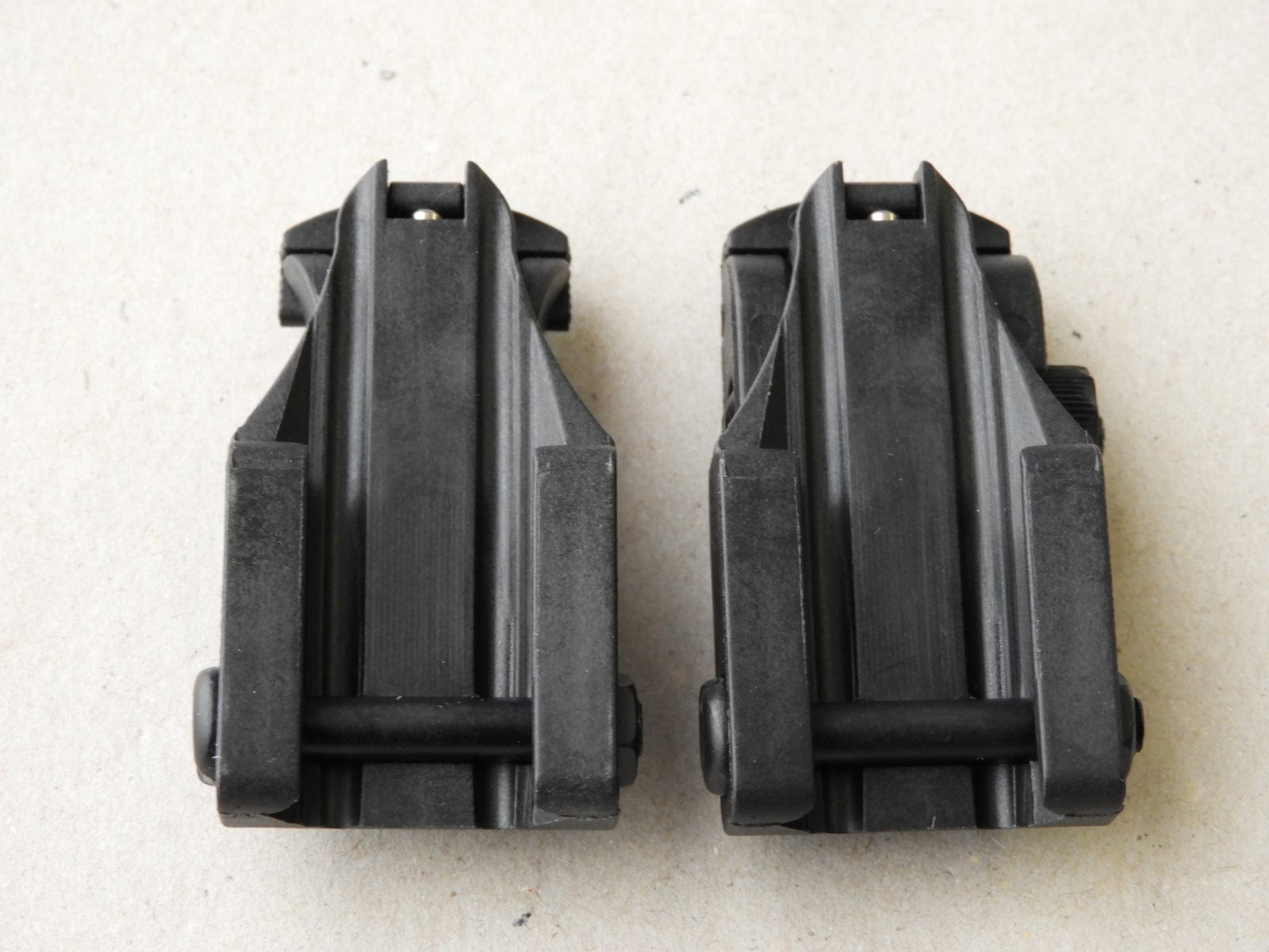 Waffenteile AR15 Flip Sight Set - front & rear - LDT