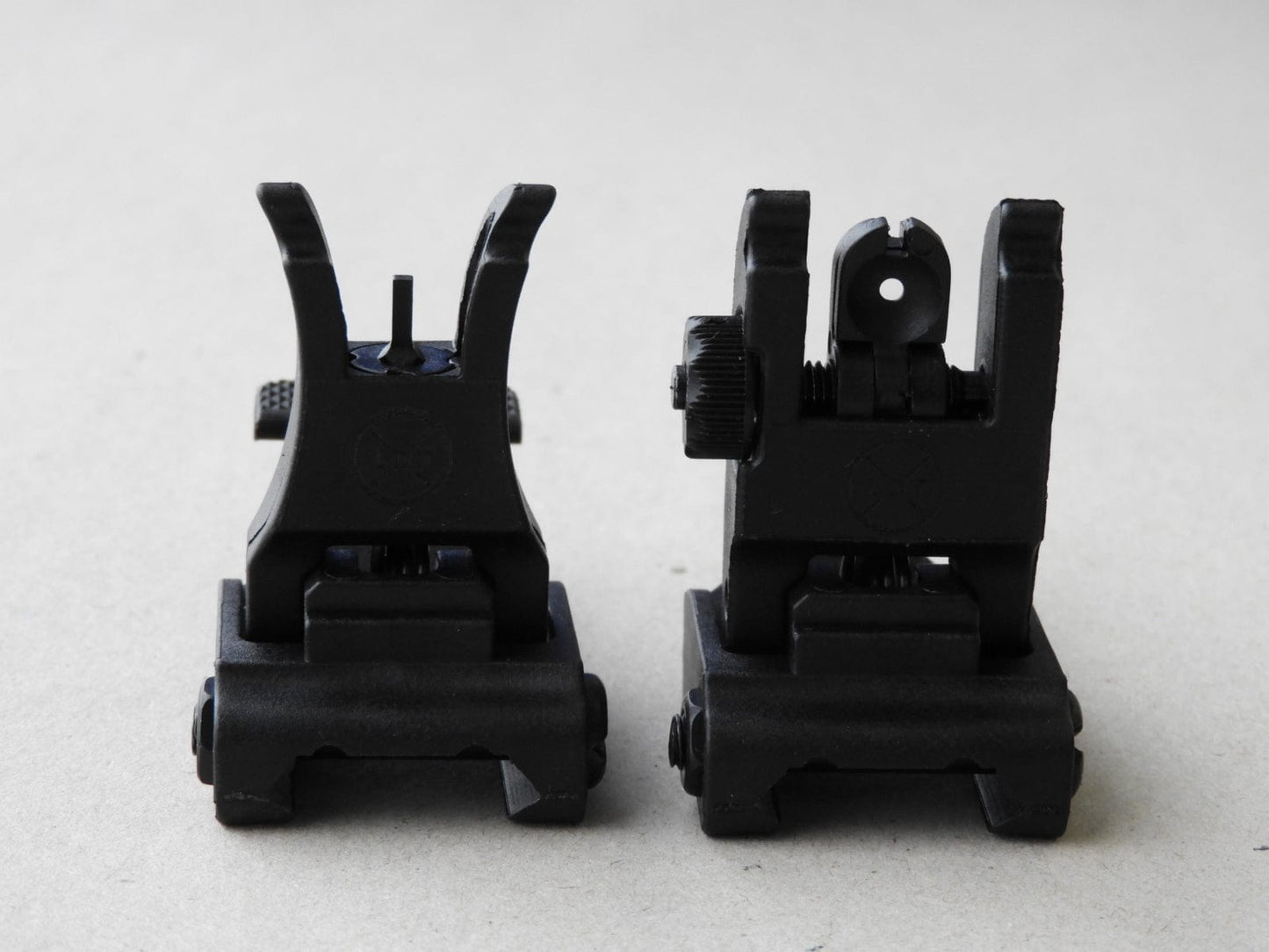 Waffenteile AR15 Flip Sight Set - front & rear - LDT