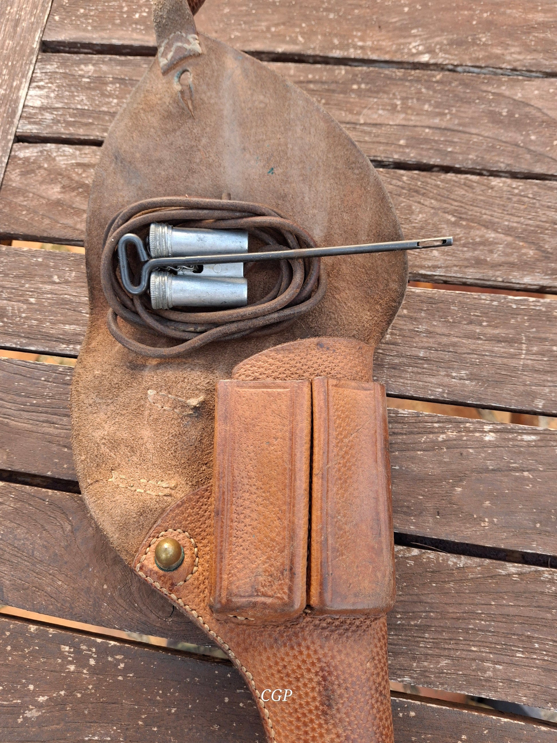 Waffenteile Husqvarna 1907 Holster Set
