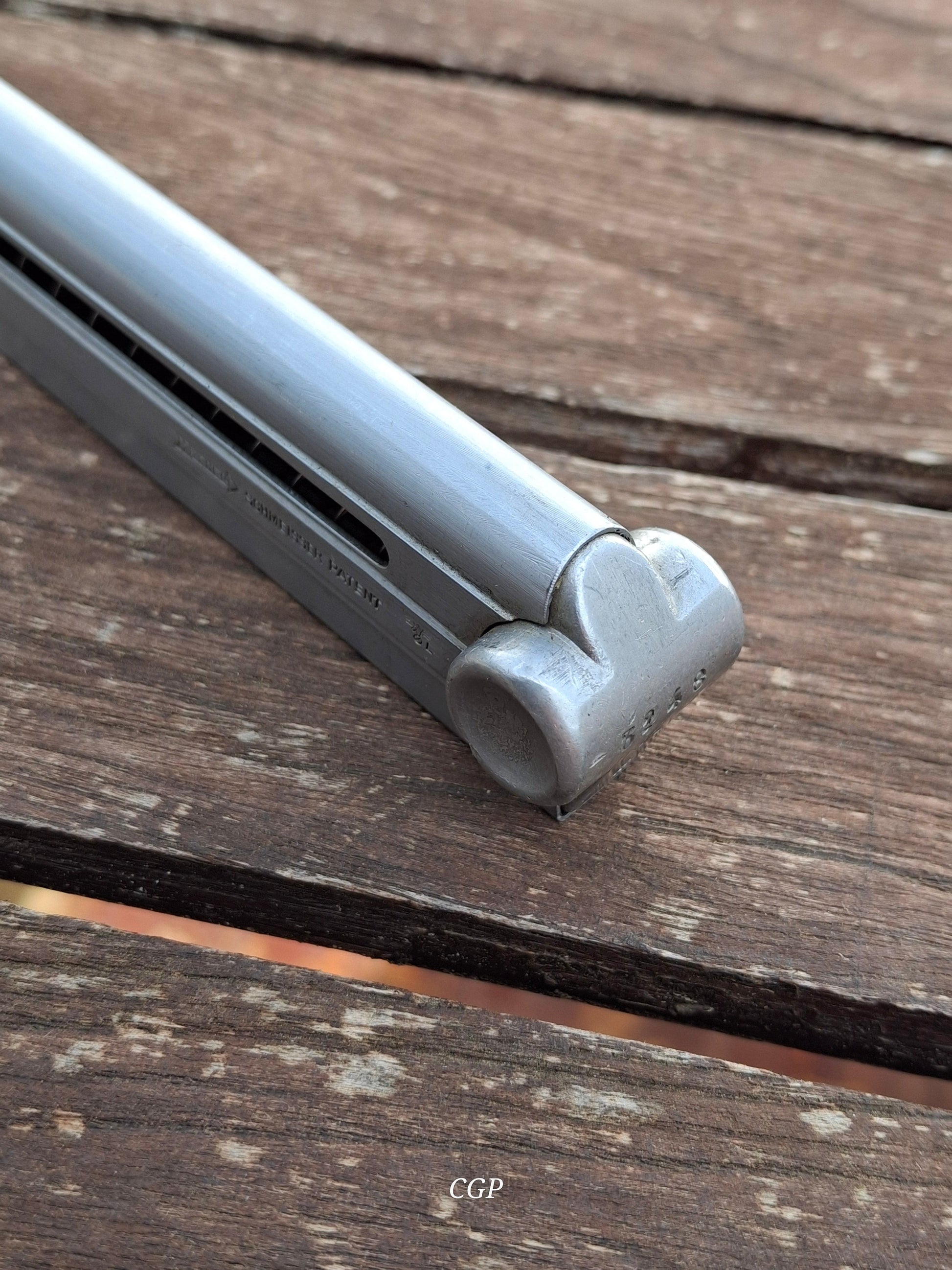 Waffenteile Luger P08 Magazin Haenel Schmeisser - Polizei "Adler L"