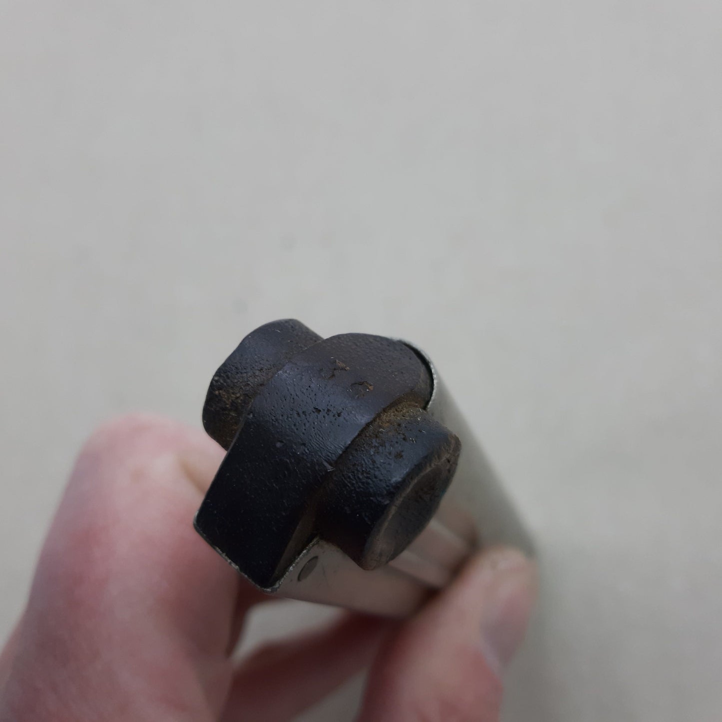 Waffenteile Luger P08 Magazin WK1 mit Holzboden #2210