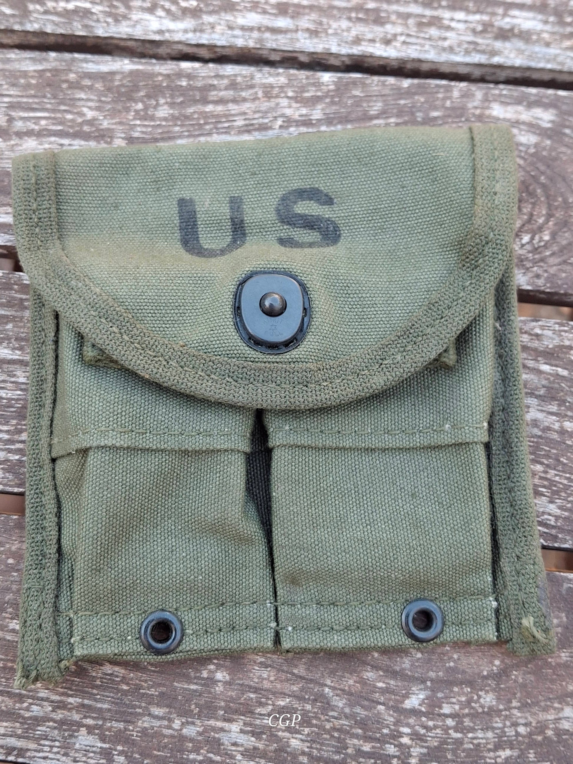 Waffenteile M1 Carbine Magazintasche US Korea Nachkrieg