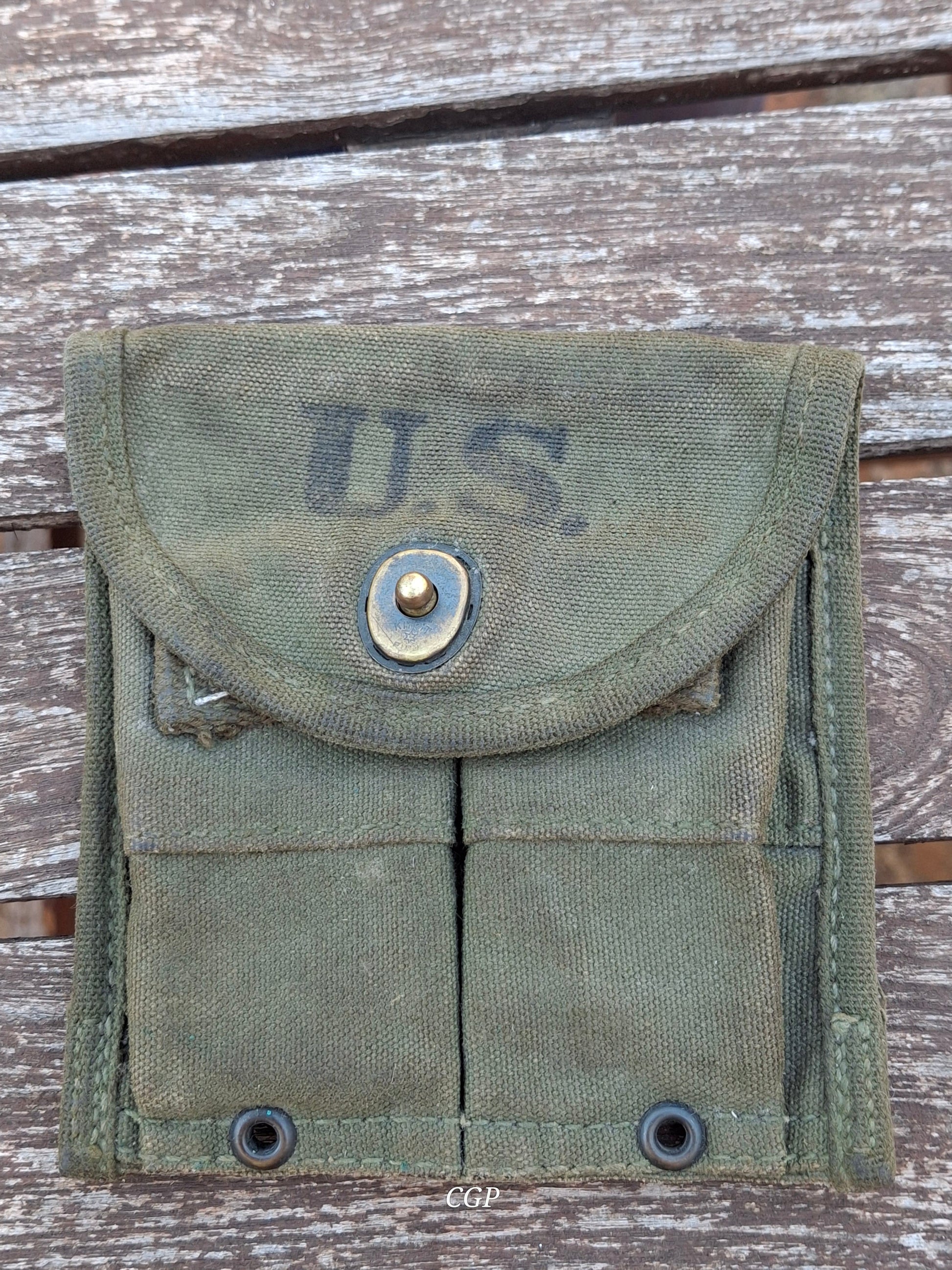 Waffenteile M1 Carbine Magazintasche US WK2 - Aldon 1945