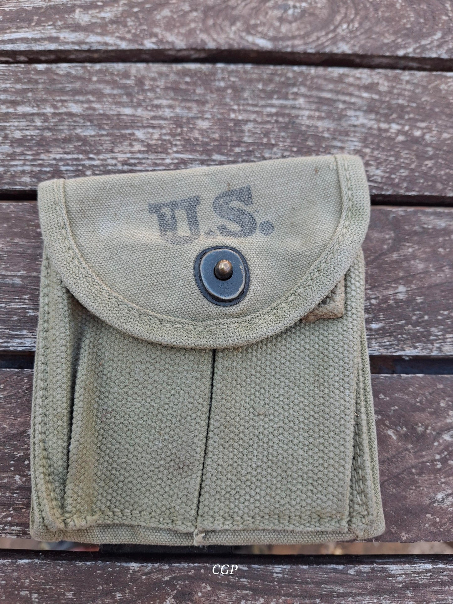 Waffenteile M1 Carbine Magazintasche US WK2 H&C - für Schaft