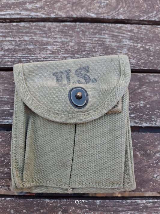 Waffenteile M1 Carbine Magazintasche US WK2 H&C - für Schaft