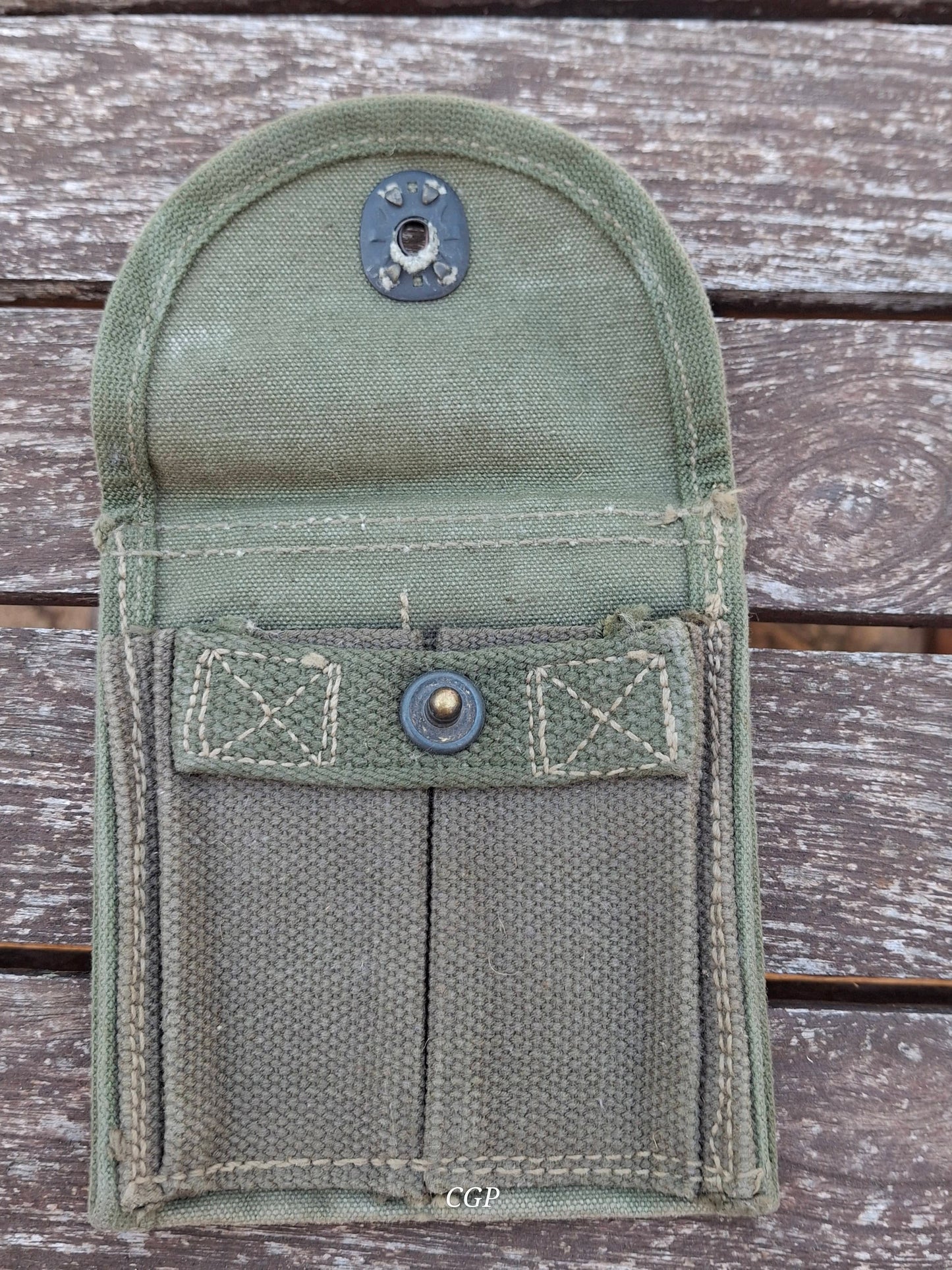 Waffenteile M1 Carbine Magazintasche US WK2 Hepburn & Co 1943 - für Schaft