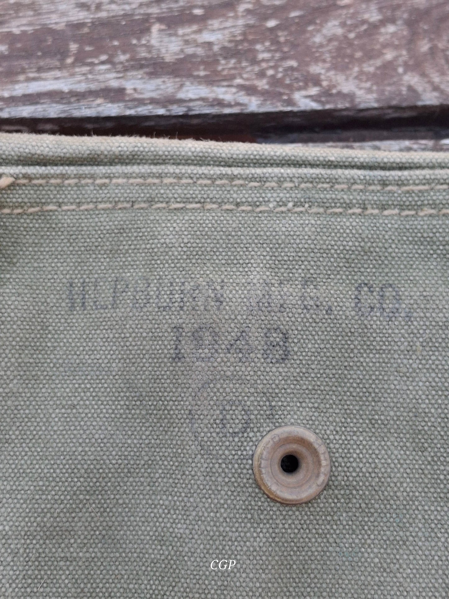 Waffenteile M1 Carbine Magazintasche US WK2 Hepburn & Co 1943 - für Schaft
