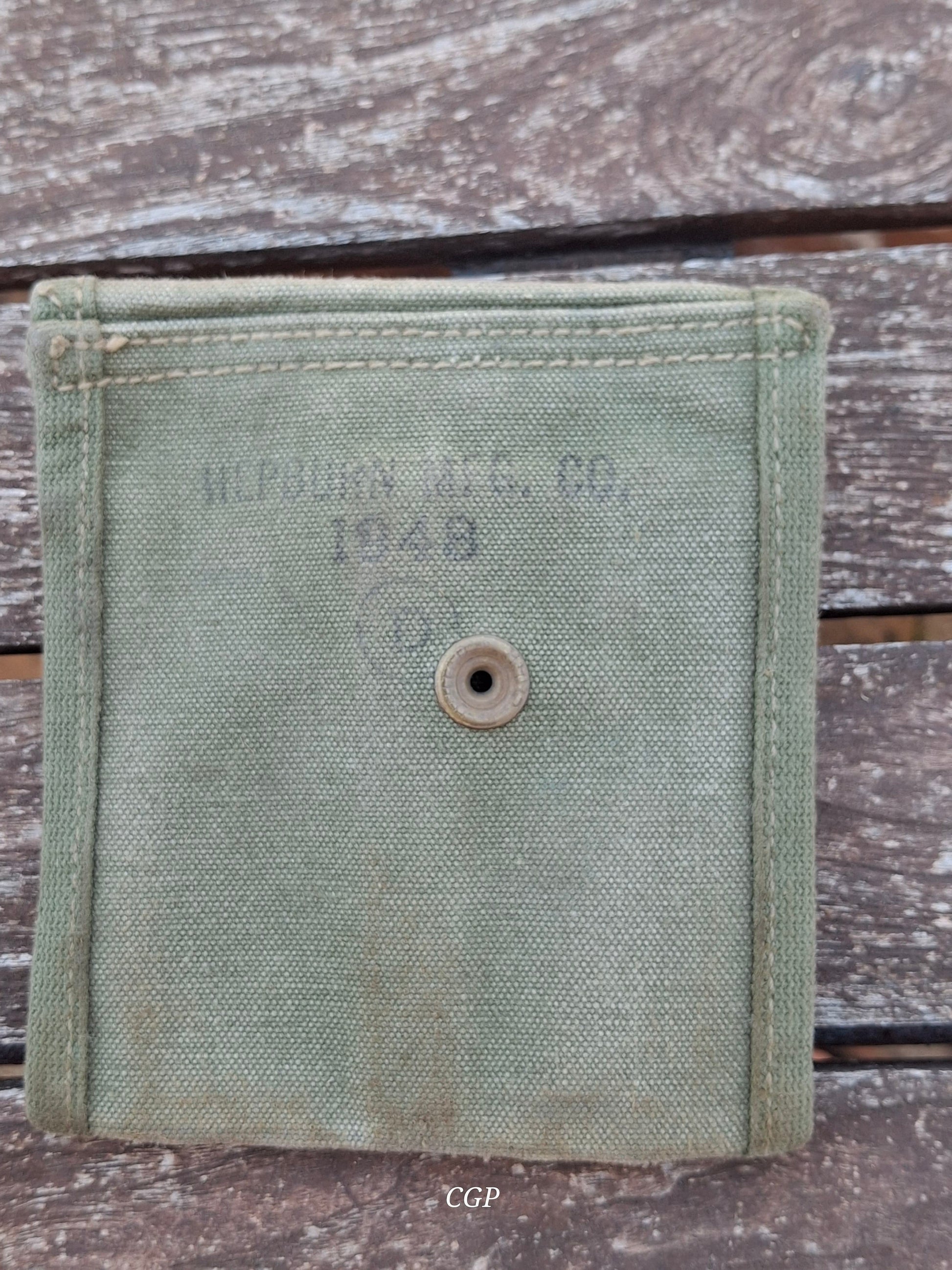Waffenteile M1 Carbine Magazintasche US WK2 Hepburn & Co 1943 - für Schaft