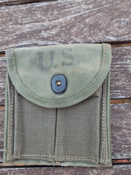 Waffenteile M1 Carbine Magazintasche US WK2 Hepburn & Co 1943 - für Schaft