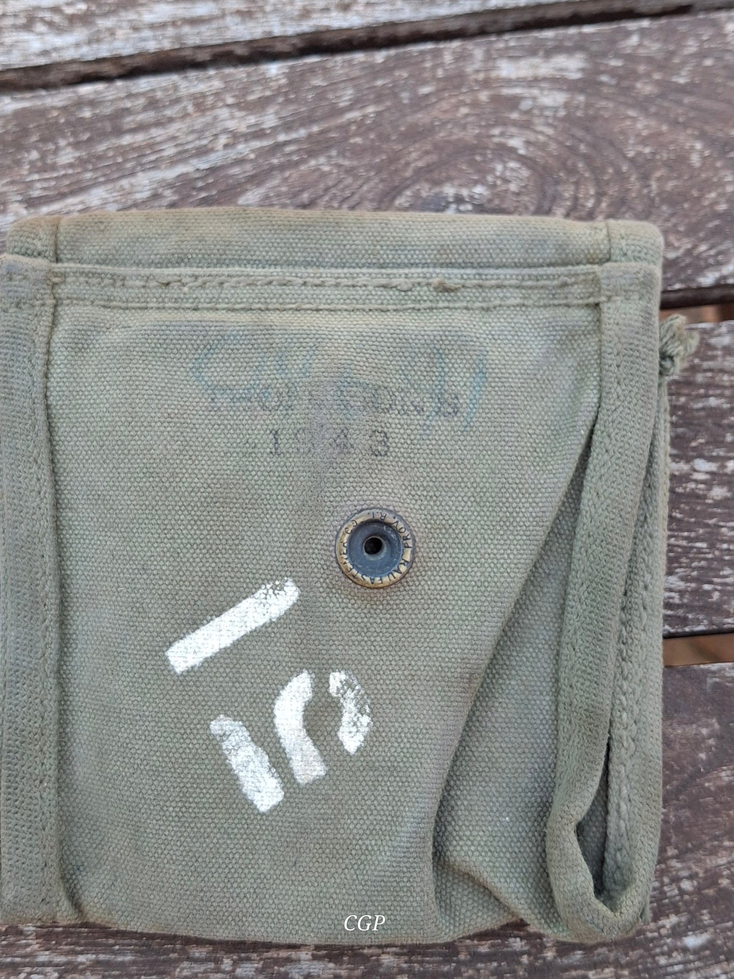 Waffenteile M1 Carbine Magazintasche US WK2 Thompsons 1943 - für Schaft