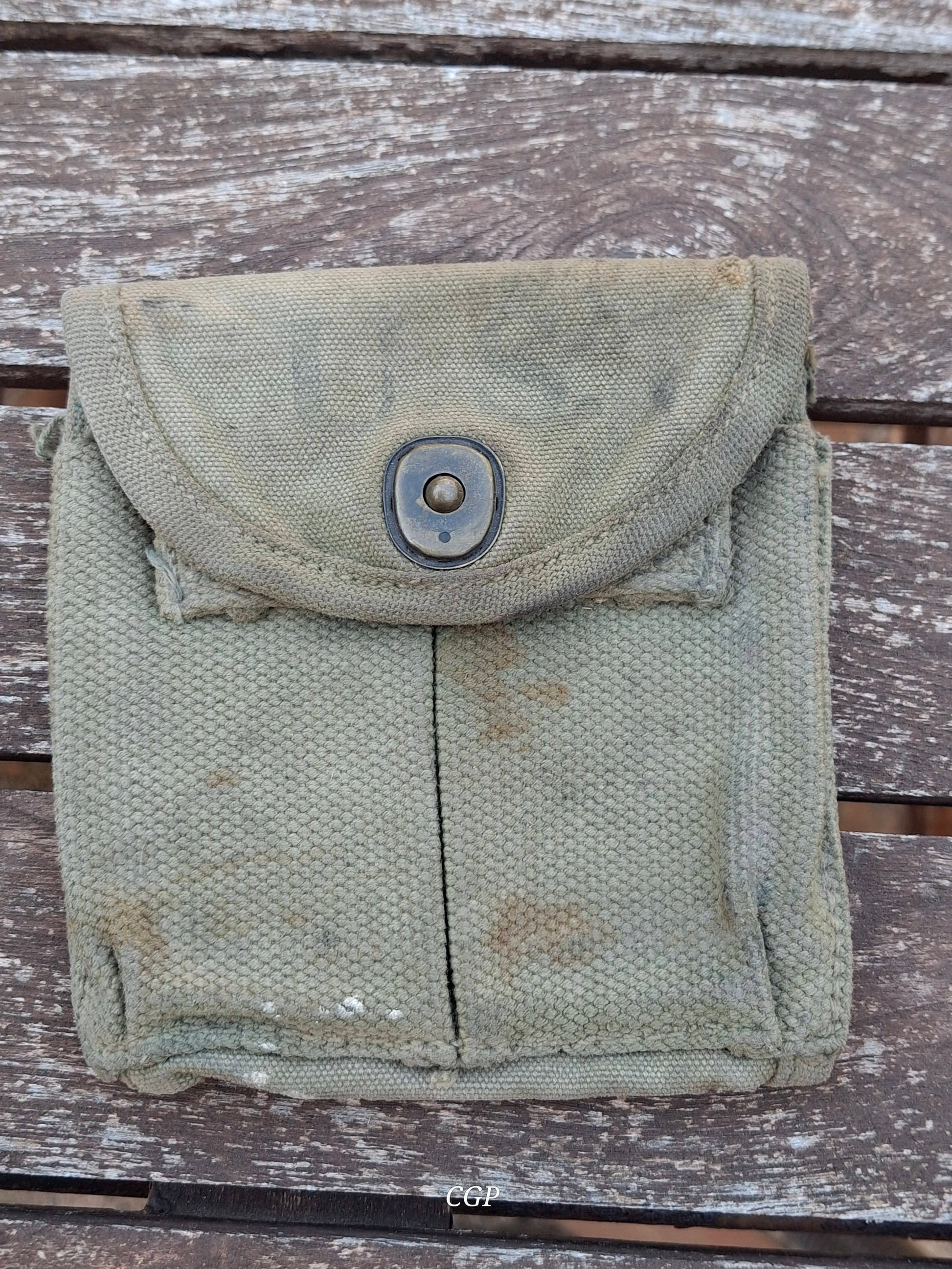 Waffenteile M1 Carbine Magazintasche US WK2 Thompsons 1943 - für Schaft