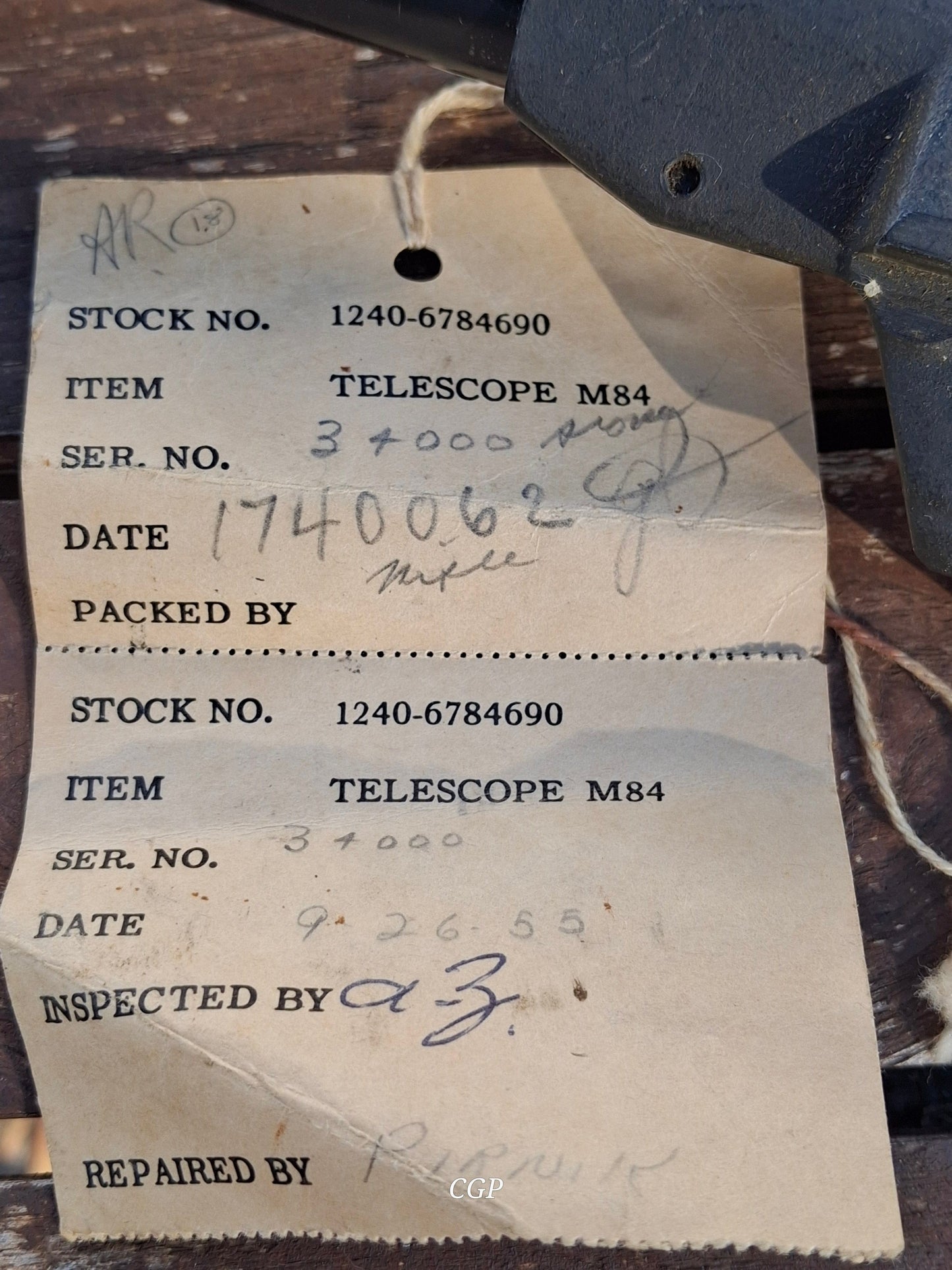 Waffenteile M1 Garand M84 Zielfernrohr mit Montage - Original US