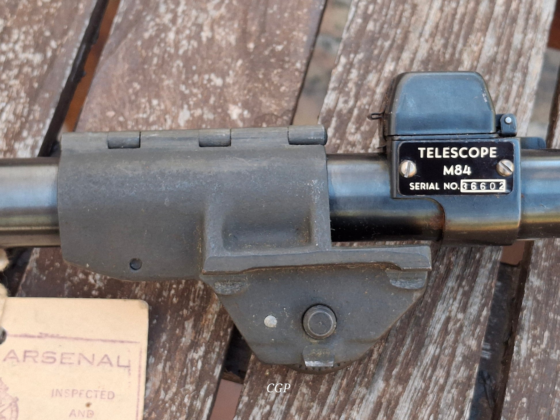 Waffenteile M1 Garand M84 Zielfernrohr mit Montage - Original US