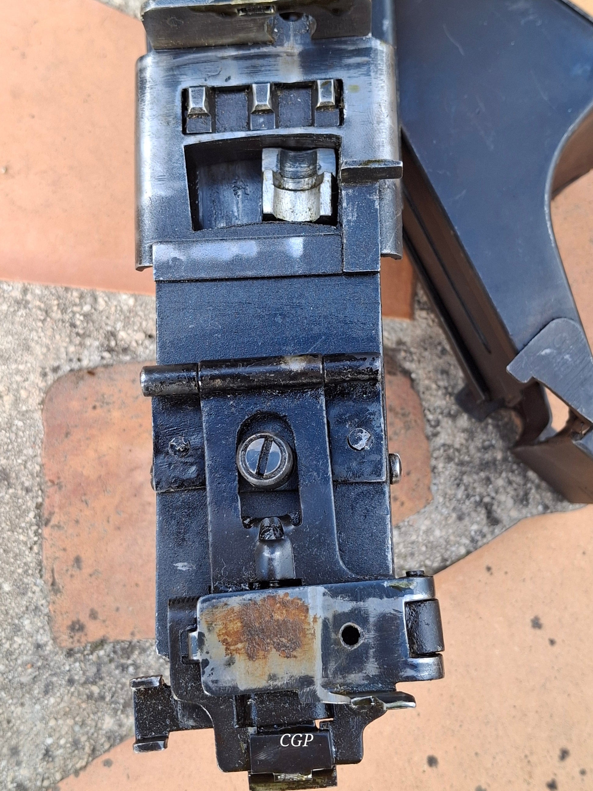 Waffenteile MG34 / MG42 Gurtfüller 34 in Kiste / Gurtlader - Original WK2