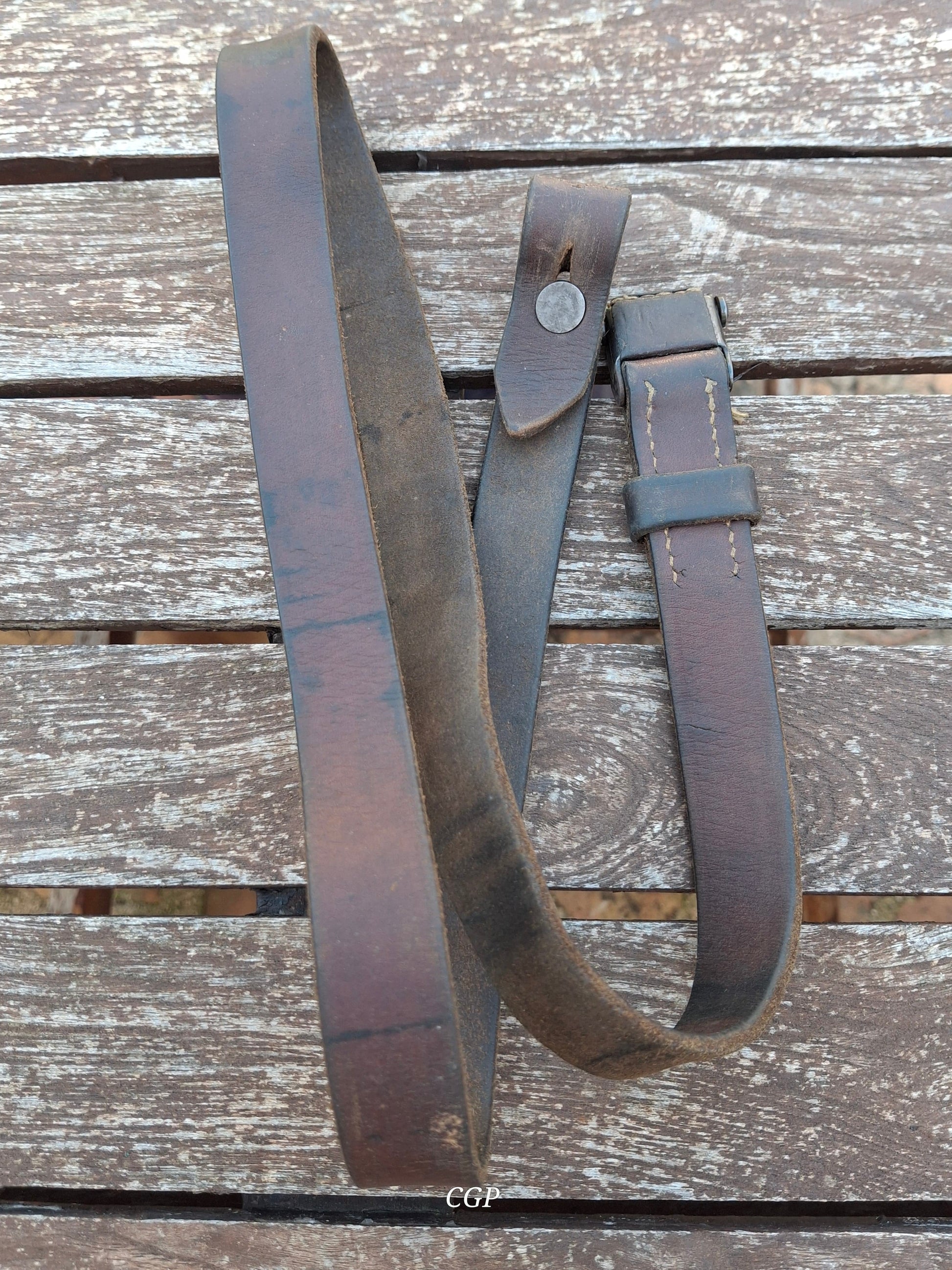 Waffenteile MP40 Trageriemen - Original WK2 RB Nummer