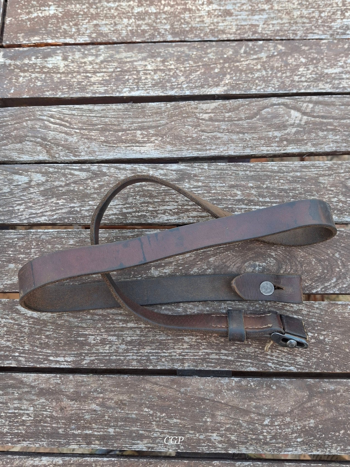 Waffenteile MP40 Trageriemen - Original WK2 RB Nummer
