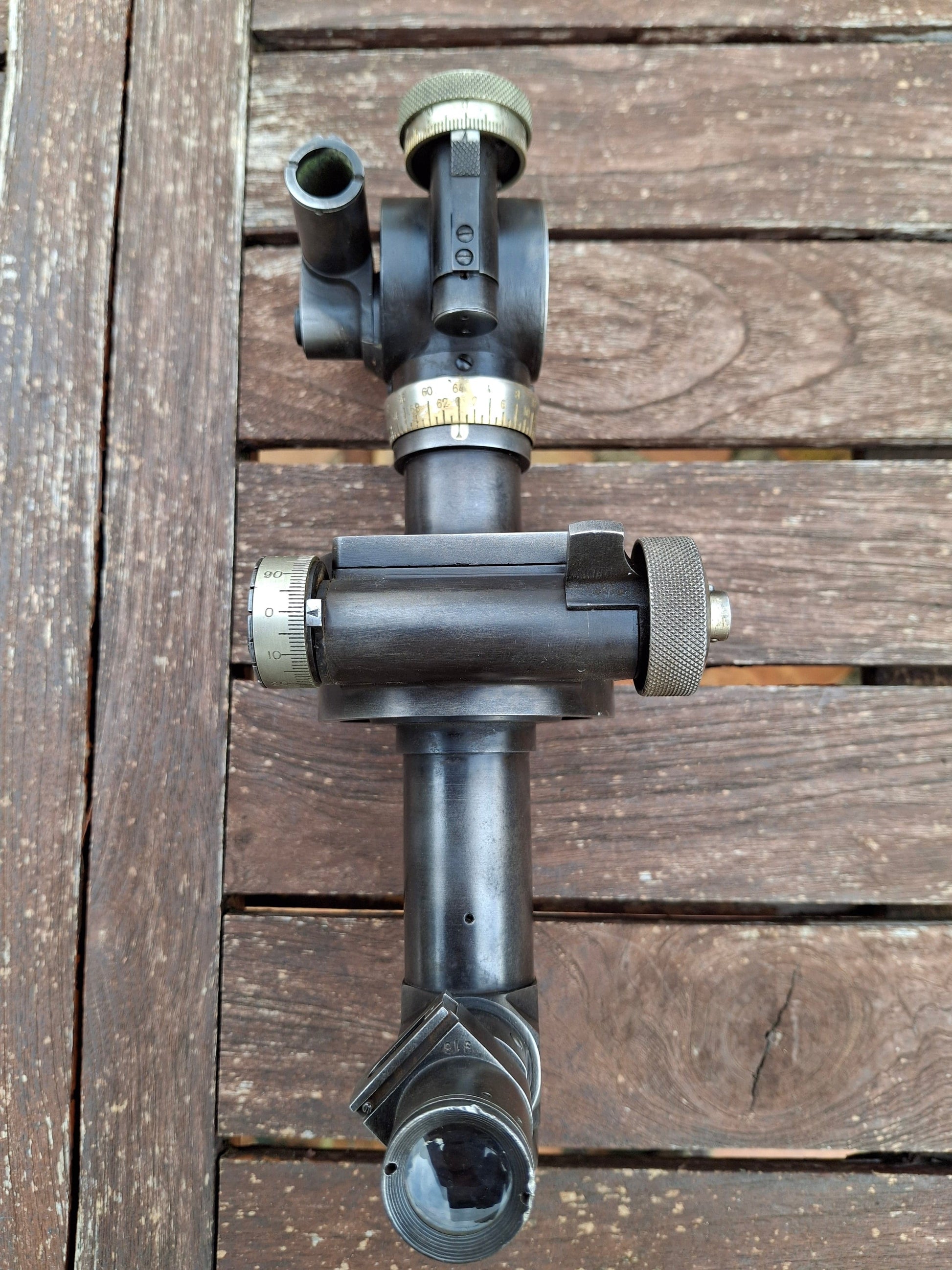 Waffenteile Rundblickfernrohr 16 WK1 Mod. 1917 - italienisch