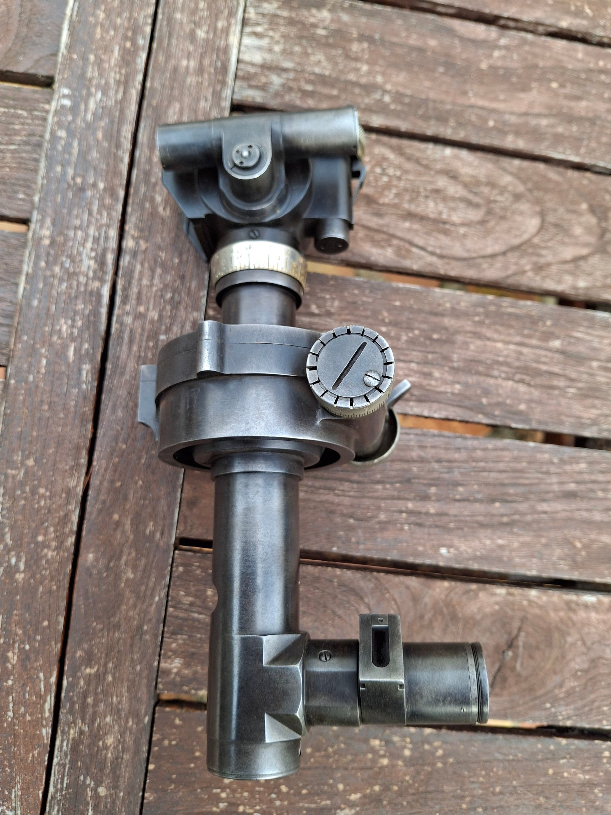 Waffenteile Rundblickfernrohr 16 WK1 Mod. 1917 - italienisch