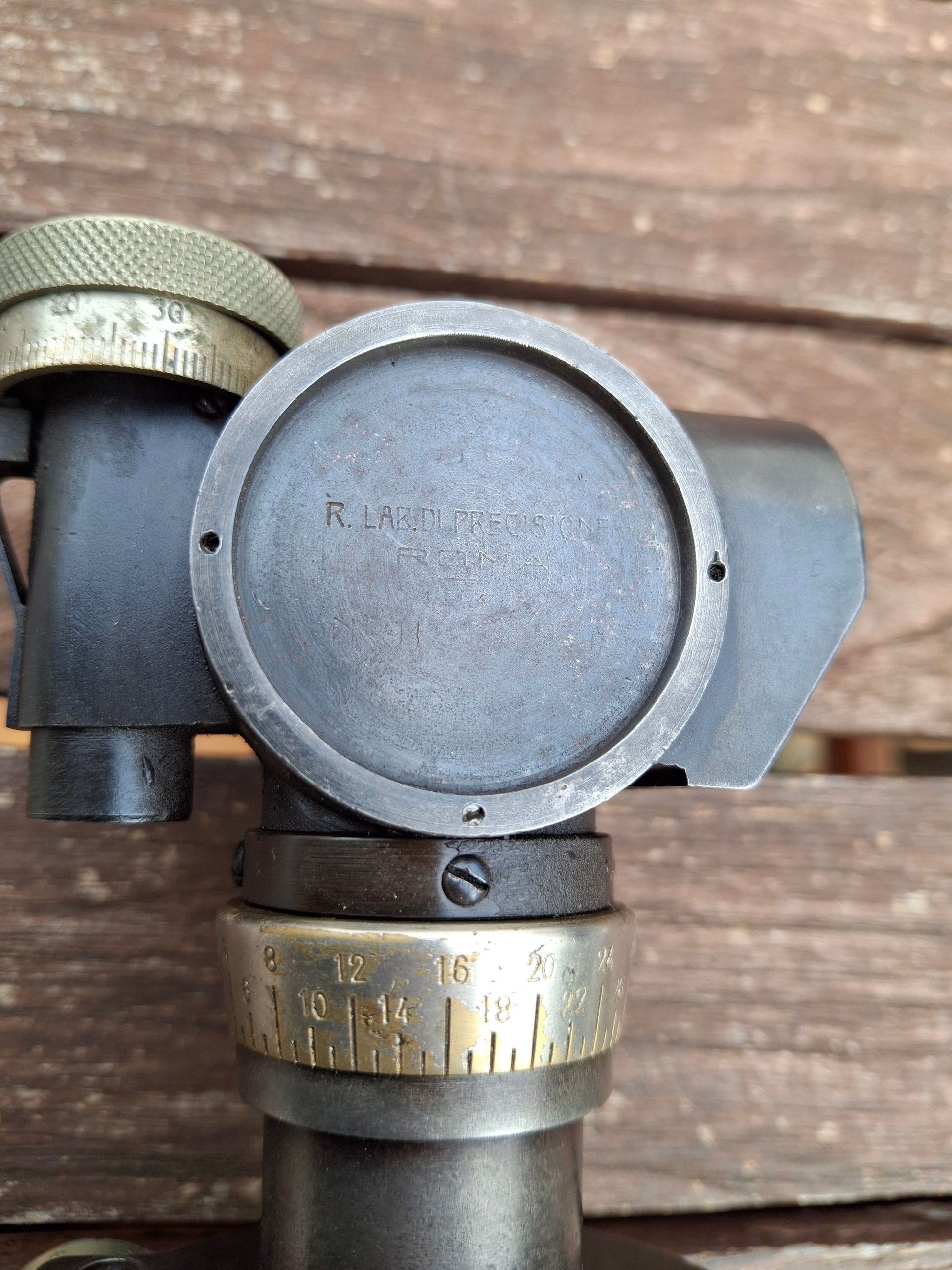 Waffenteile Rundblickfernrohr 16 WK1 Mod. 1917 - italienisch