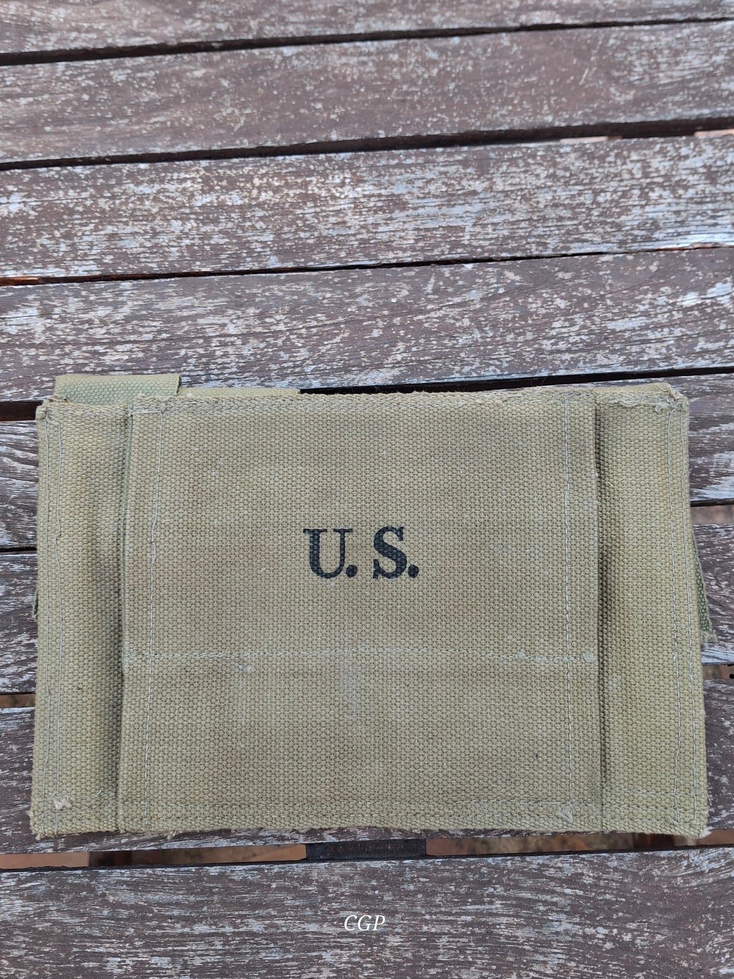 Waffenteile Thompson 1928 Magazintasche - US WK2 Hossier 1942