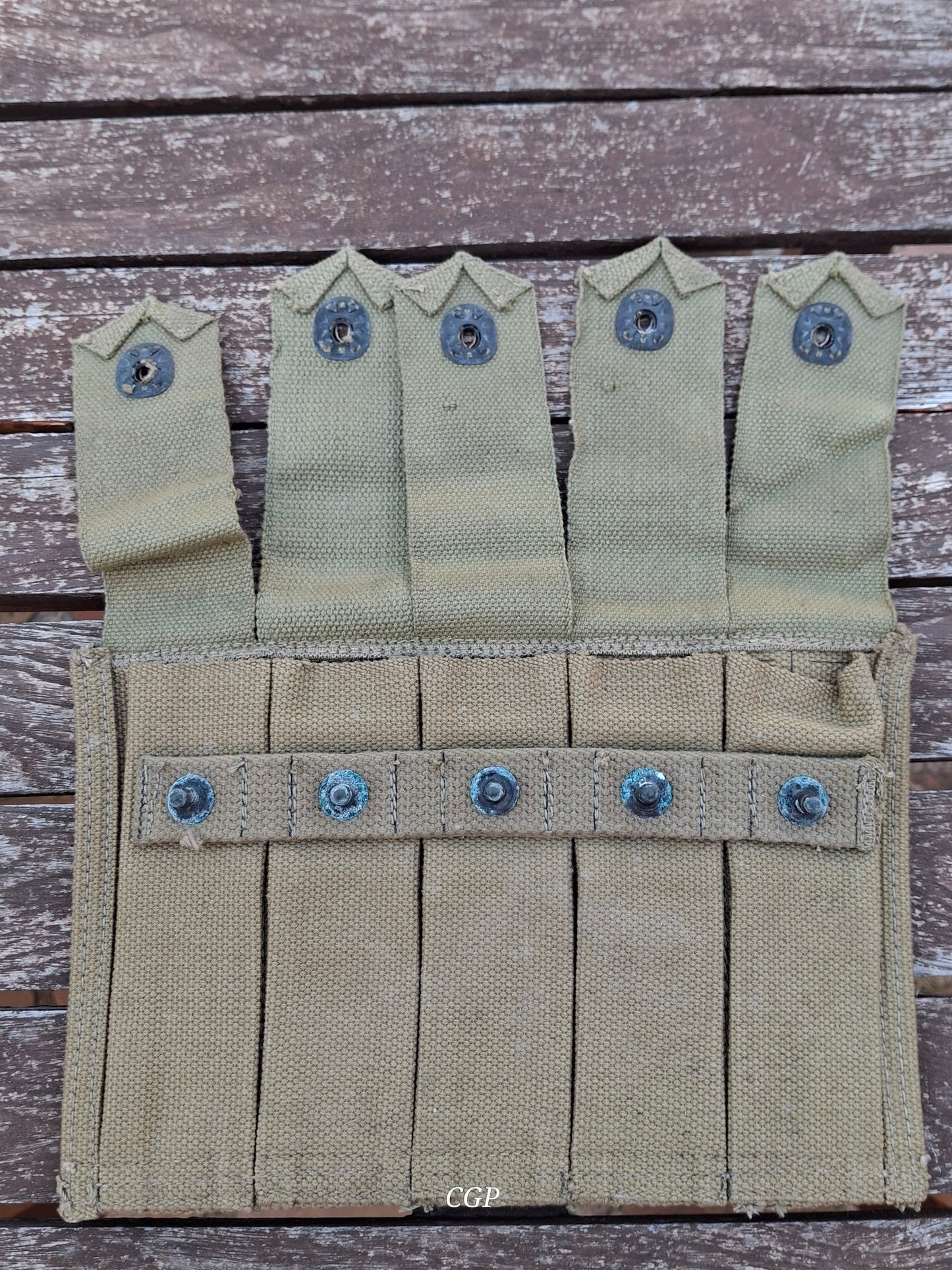 Waffenteile Thompson 1928 Magazintasche - US WK2 Hossier 1942