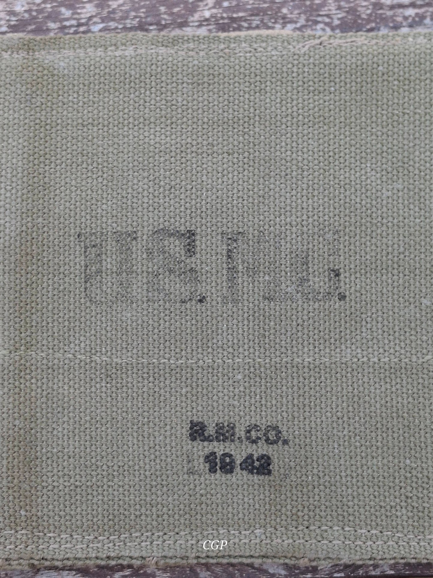 Waffenteile Thompson 1928 Magazintasche - USMC WK2 R.M. Co. 1942