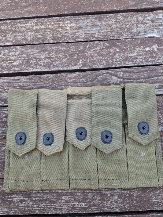 Waffenteile Thompson 1928 Magazintasche - USMC WK2 R.M. Co. 1942